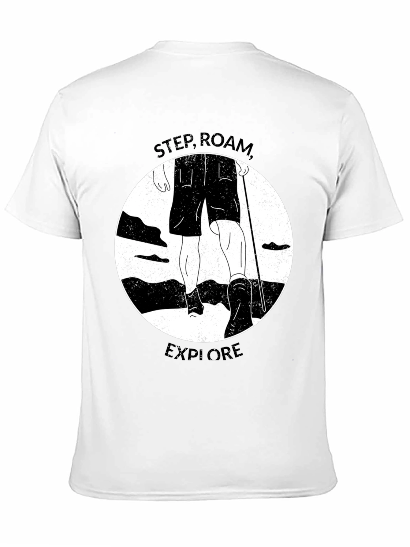 Step Roam Explore Graphic Tee