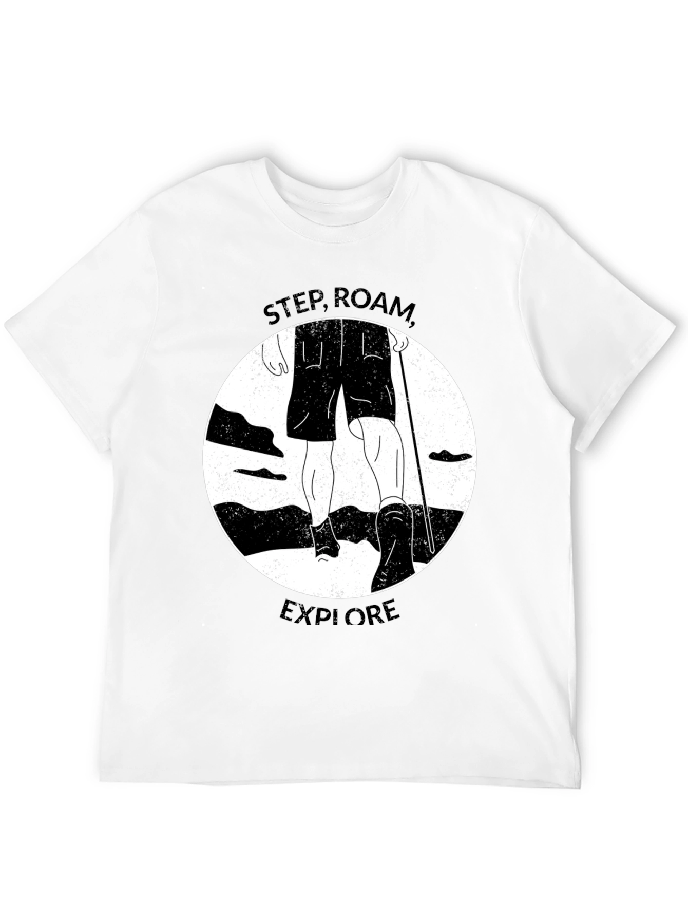 Step Roam Explore Graphic Tee