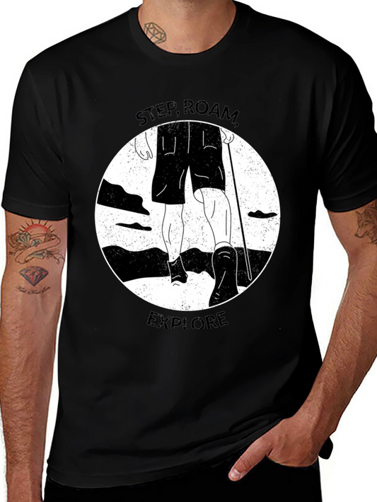 Step Roam Explore Graphic Tee