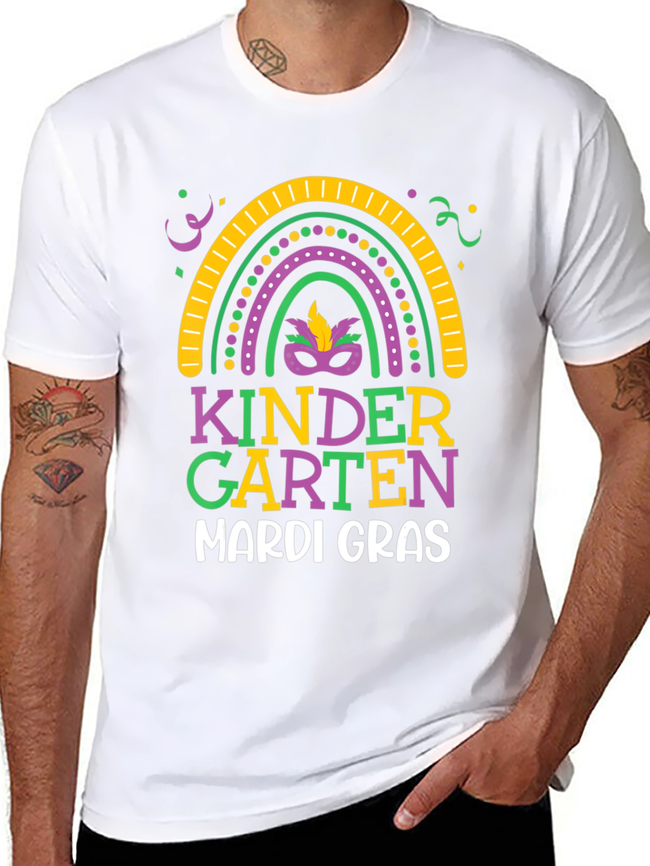 Kindergarten Mardi Gras T-Shirt