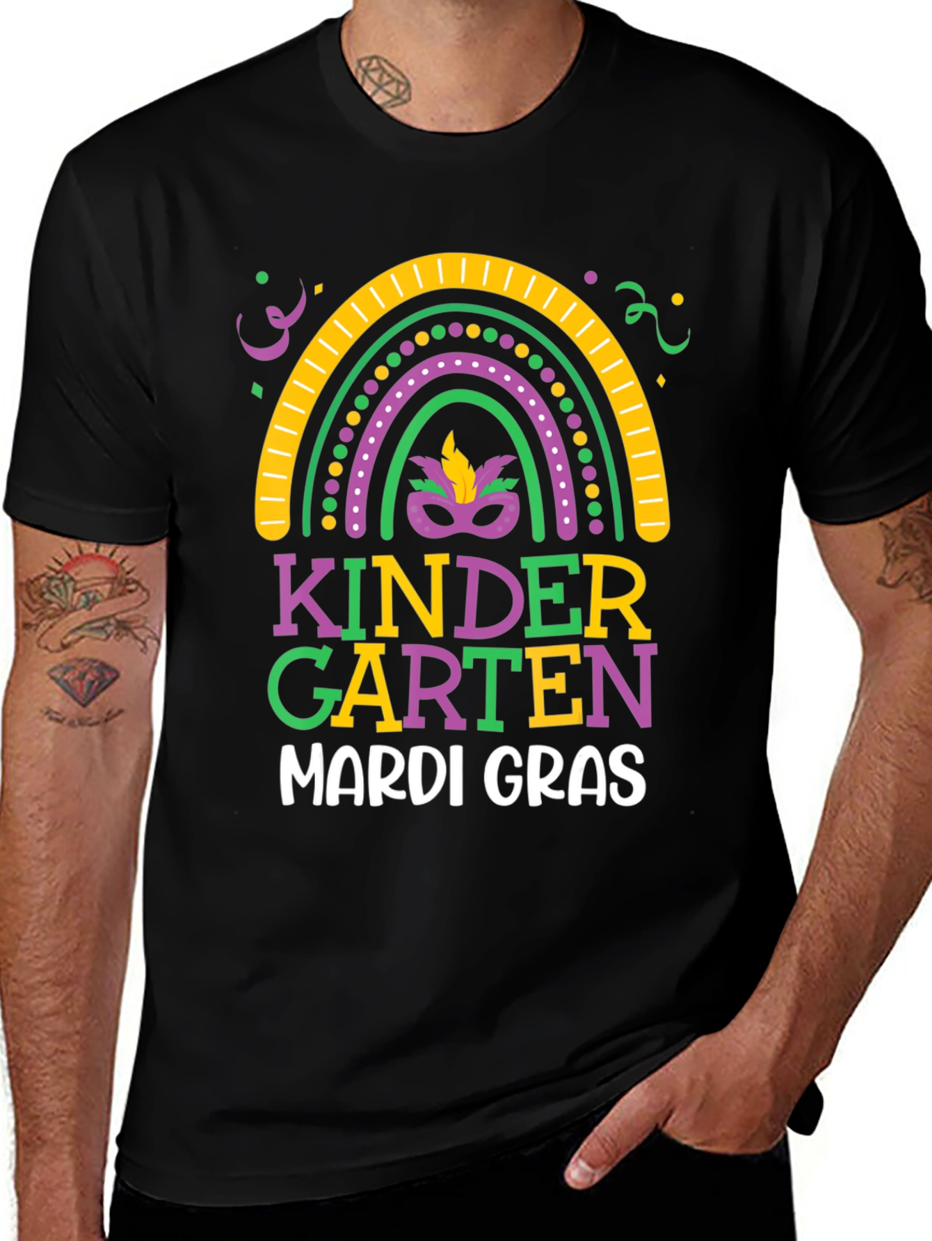 Kindergarten Mardi Gras T-Shirt