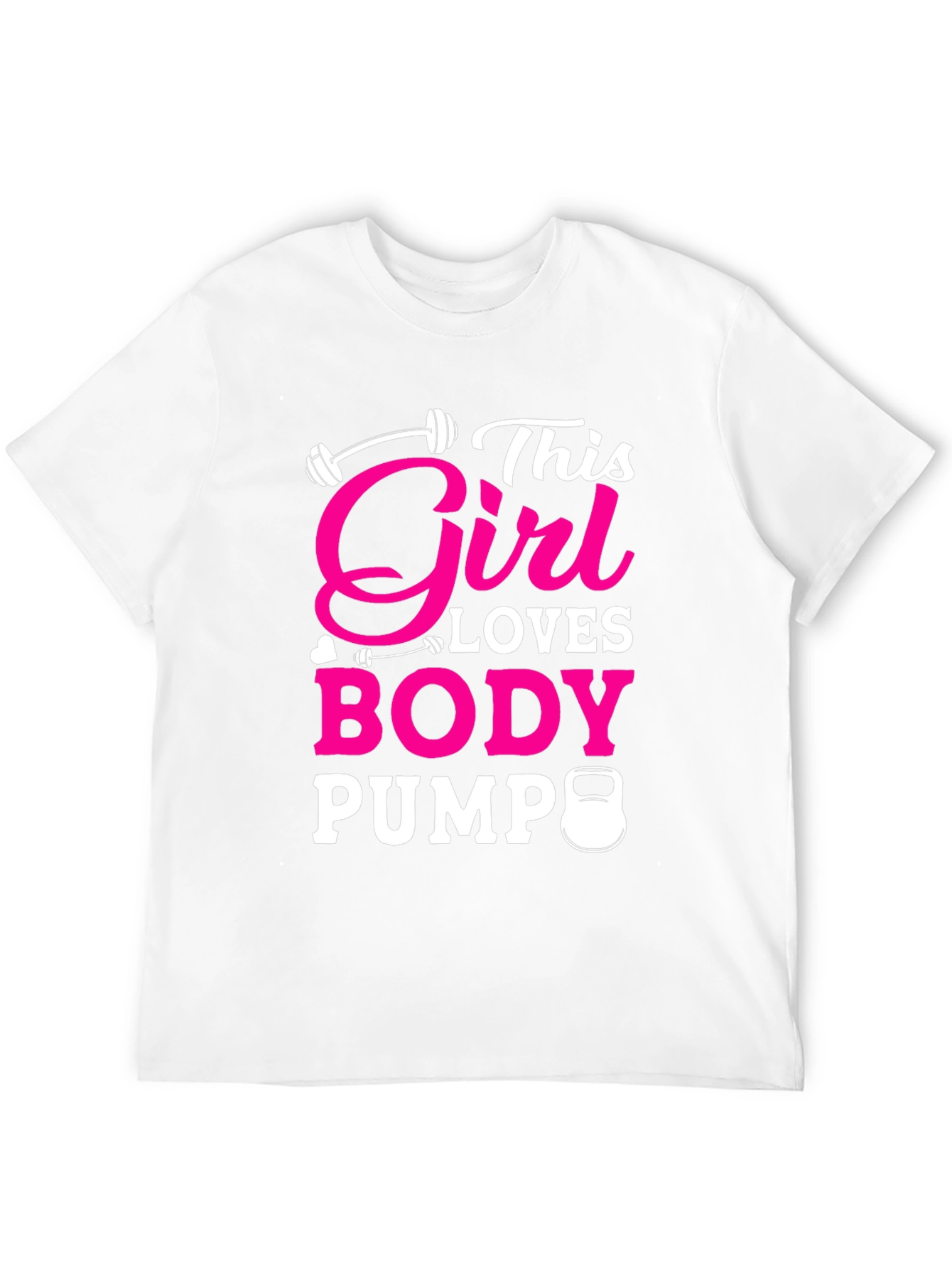 This Girl Loves Body Pump Black T-Shirt
