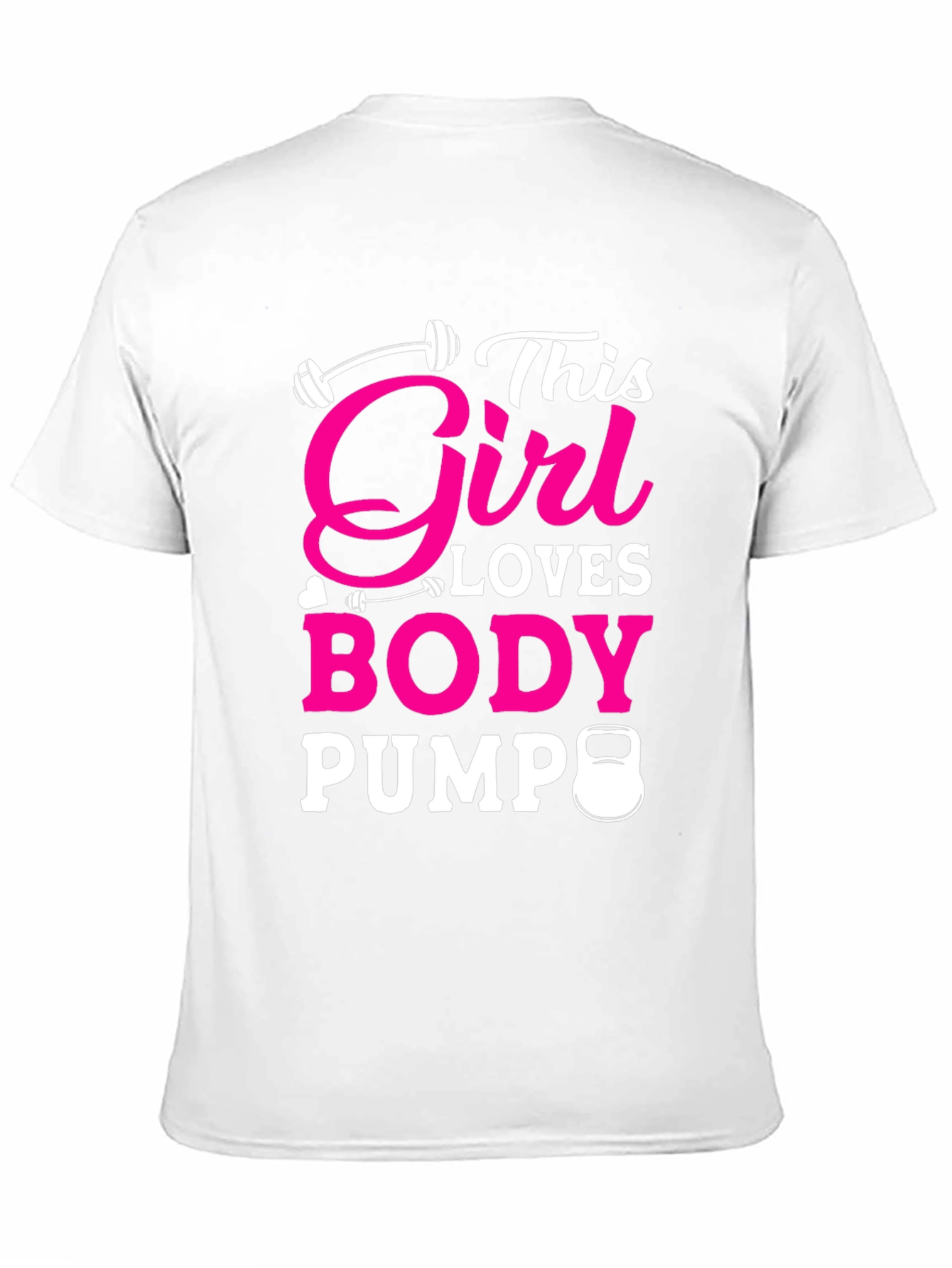 This Girl Loves Body Pump Black T-Shirt