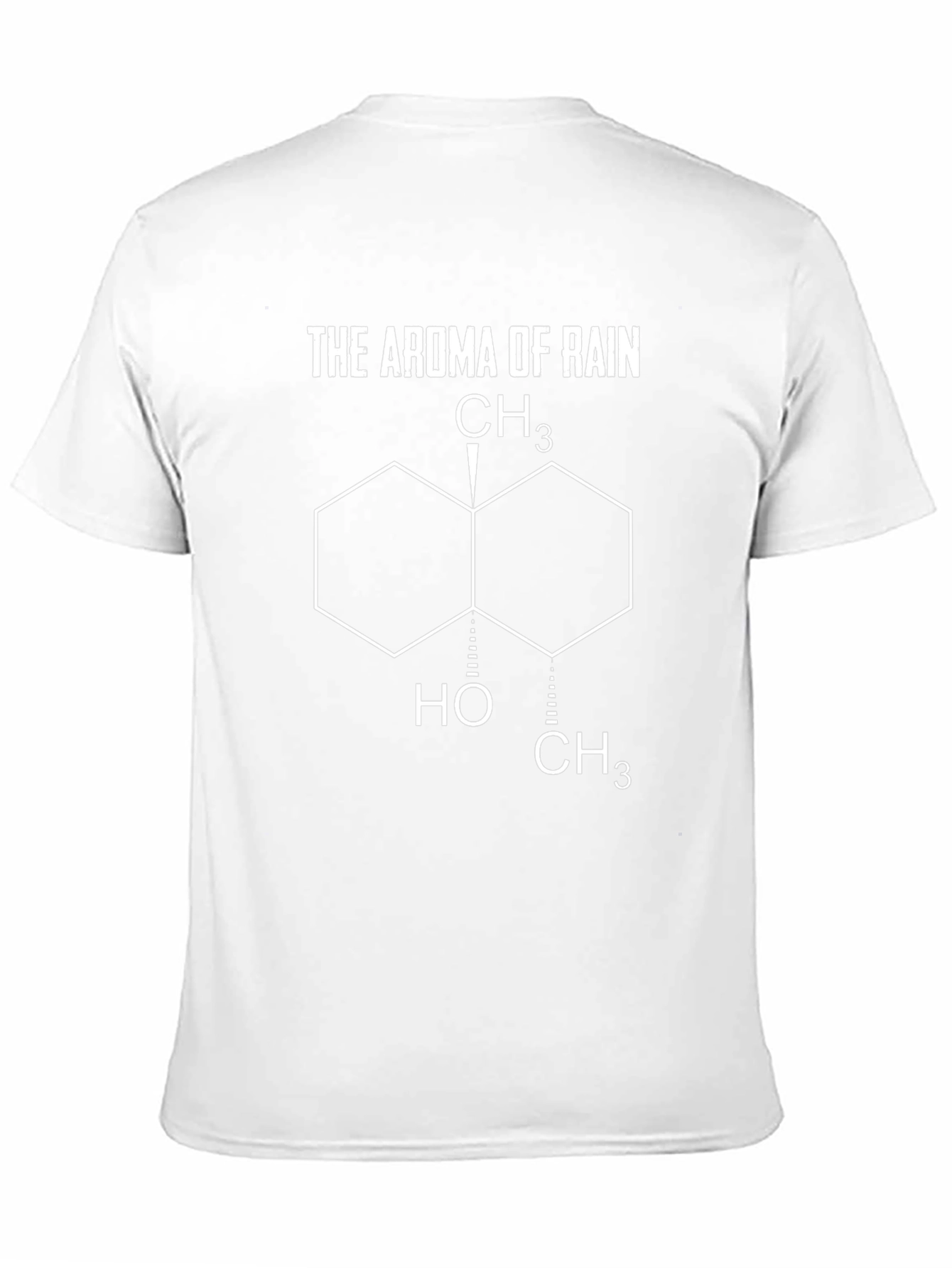 The Aroma of Rain T-Shirt | Geosmin Molecule Tee