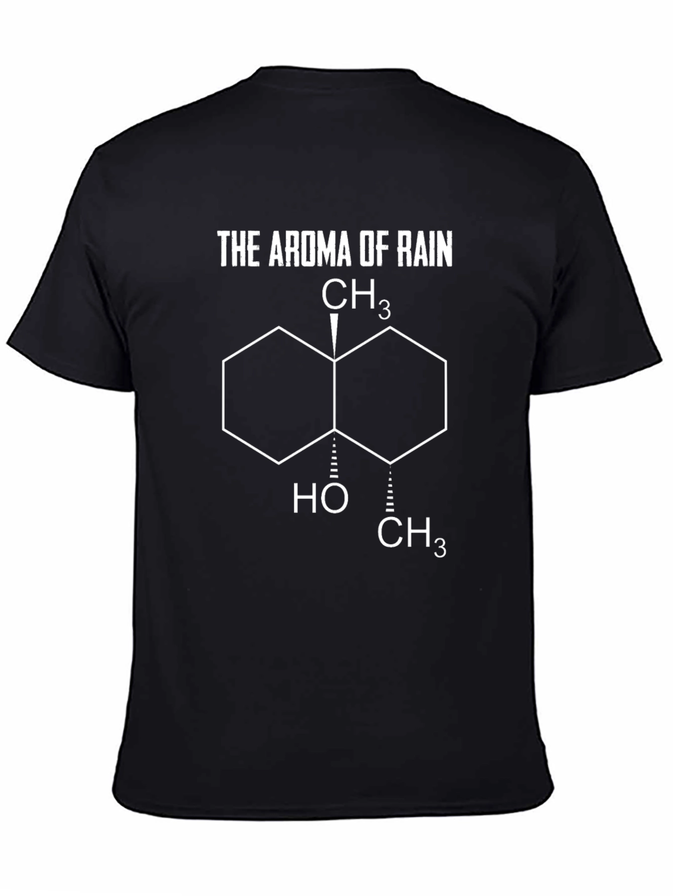 The Aroma of Rain T-Shirt | Geosmin Molecule Tee
