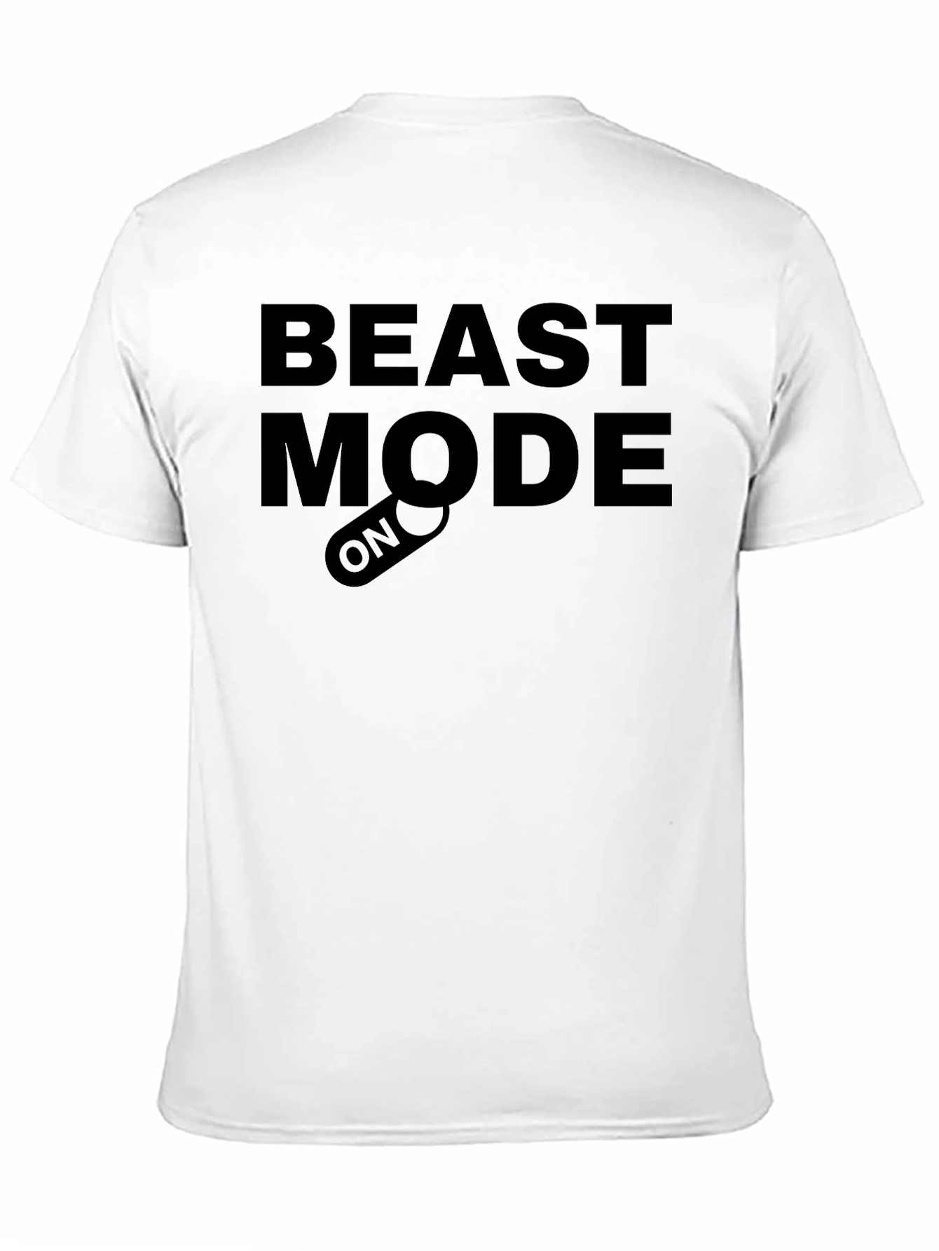 Beast Mode On T-Shirt - Black Graphic Tee