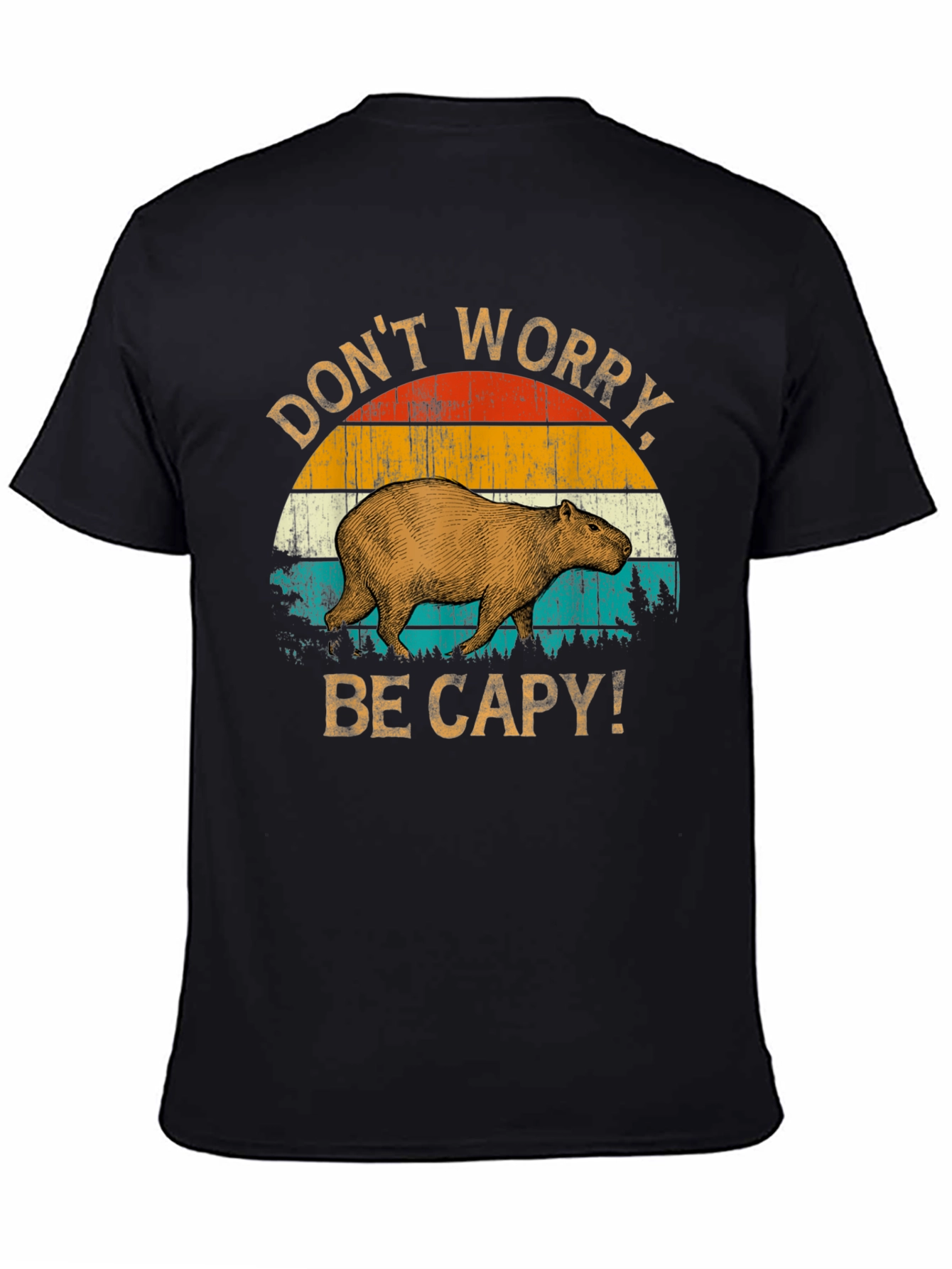 Dont Worry Be Capy T-Shirt