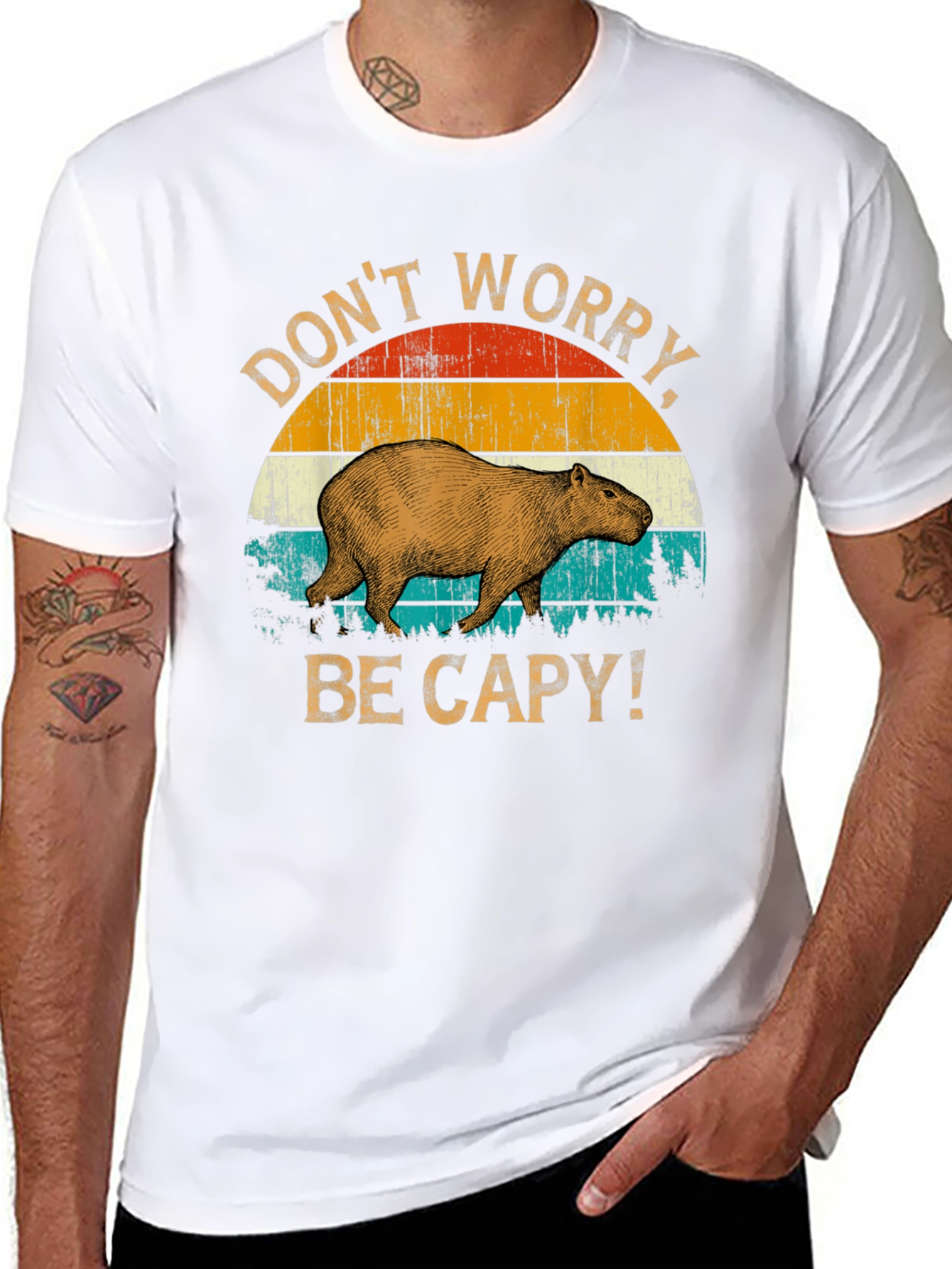 Dont Worry Be Capy T-Shirt