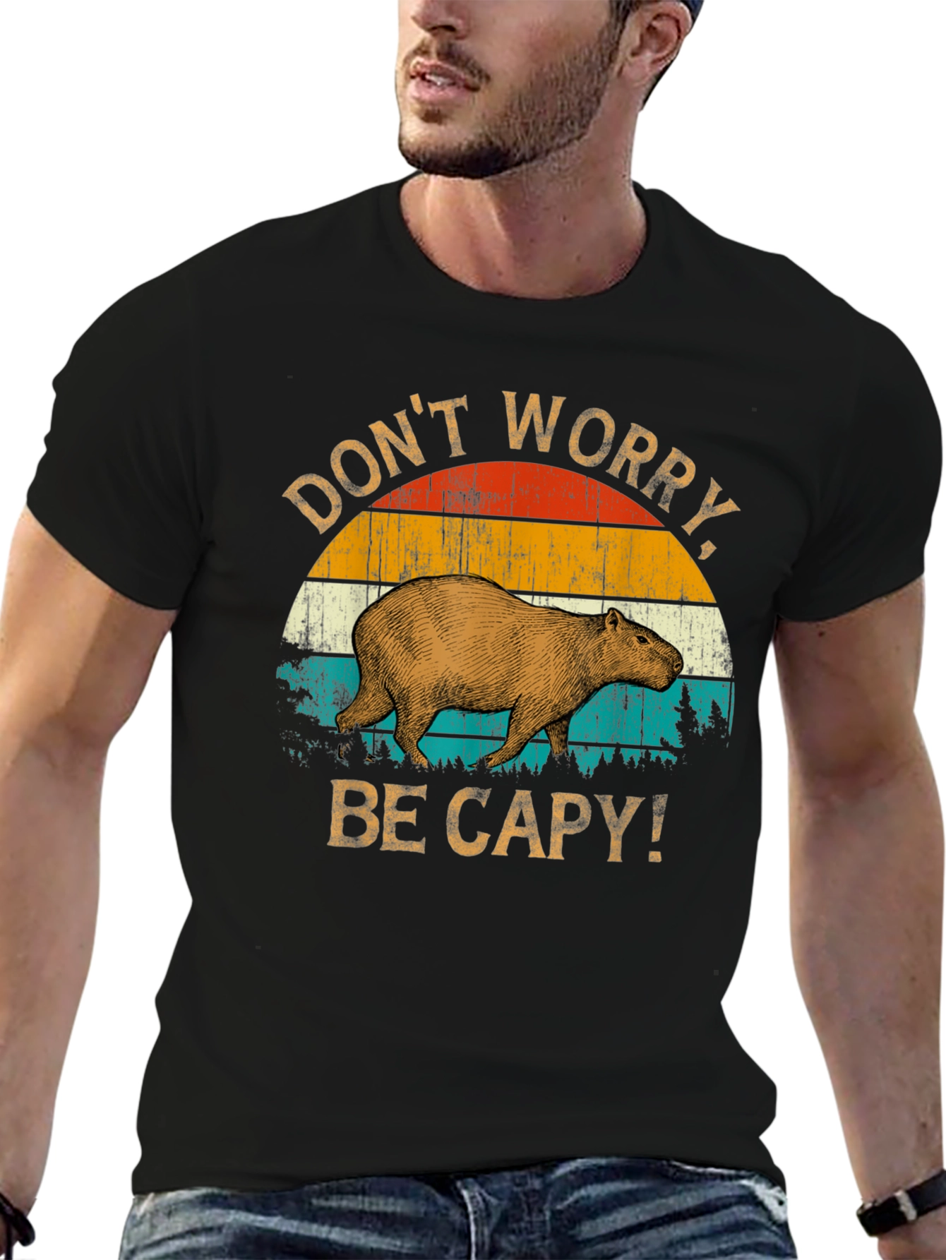 Dont Worry Be Capy T-Shirt
