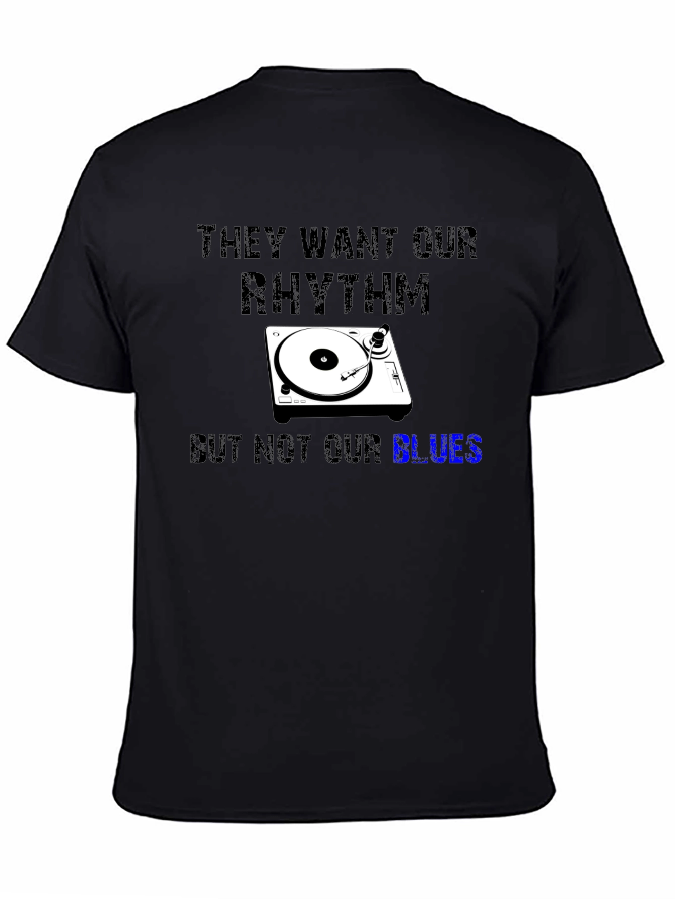 Rhythm & Blues Graphic Tee - Music Lover Shirt