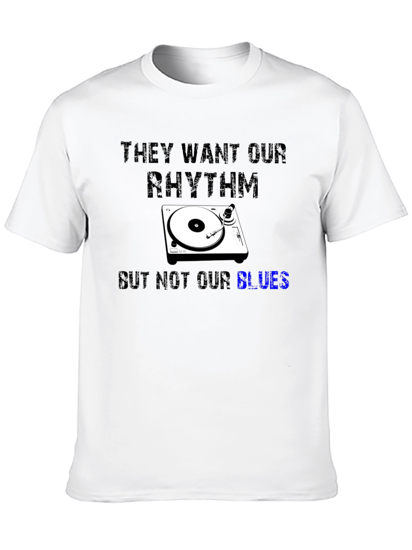 Rhythm & Blues Graphic Tee - Music Lover Shirt