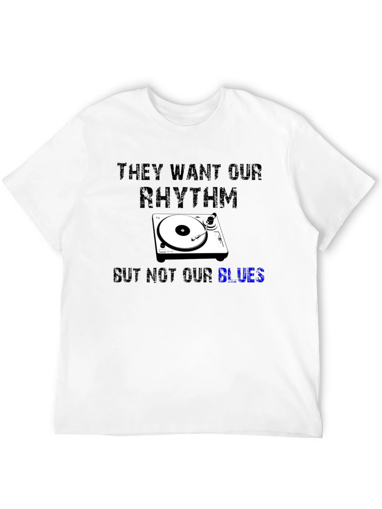 Rhythm & Blues Graphic Tee - Music Lover Shirt
