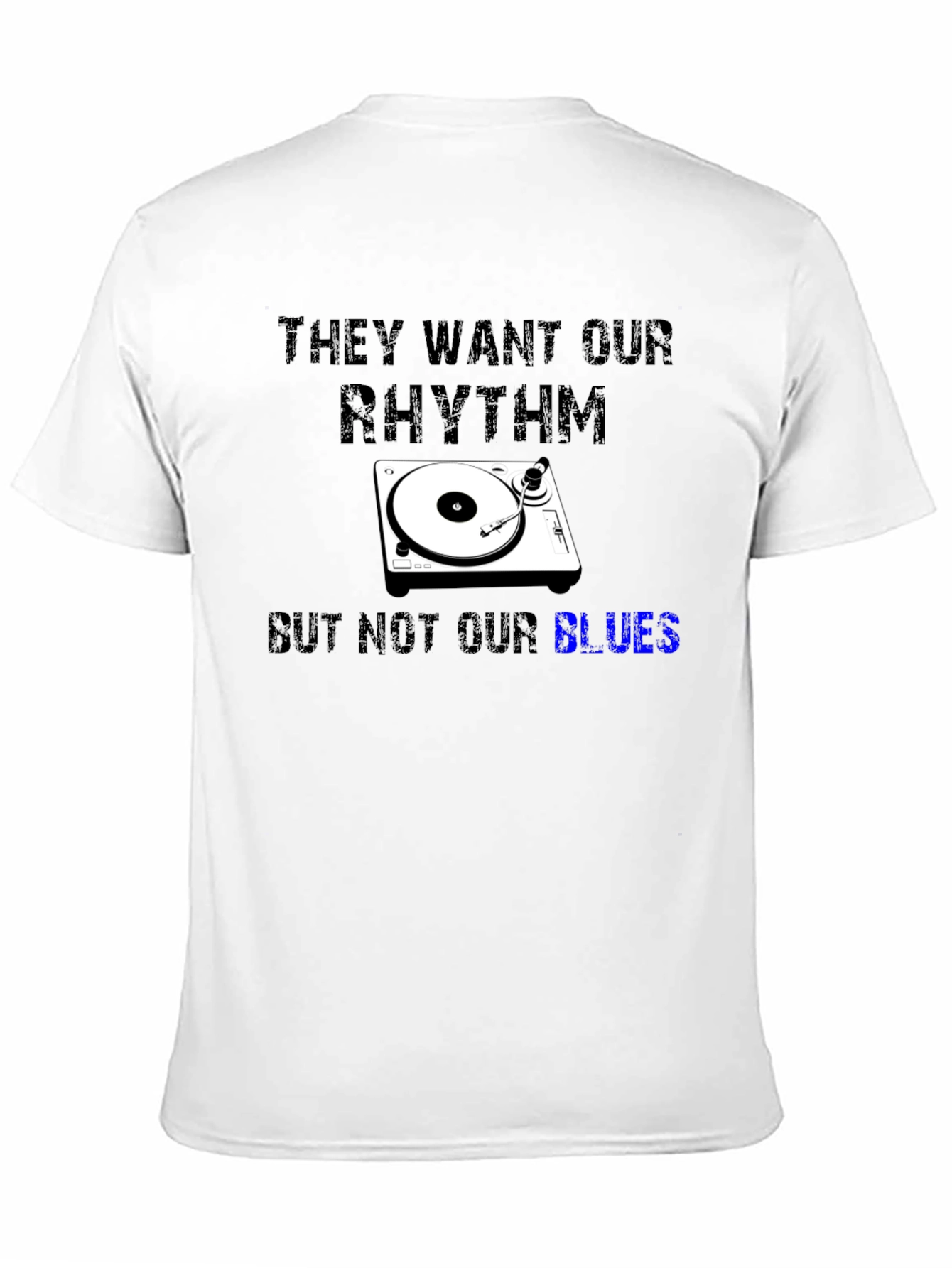 Rhythm & Blues Graphic Tee - Music Lover Shirt