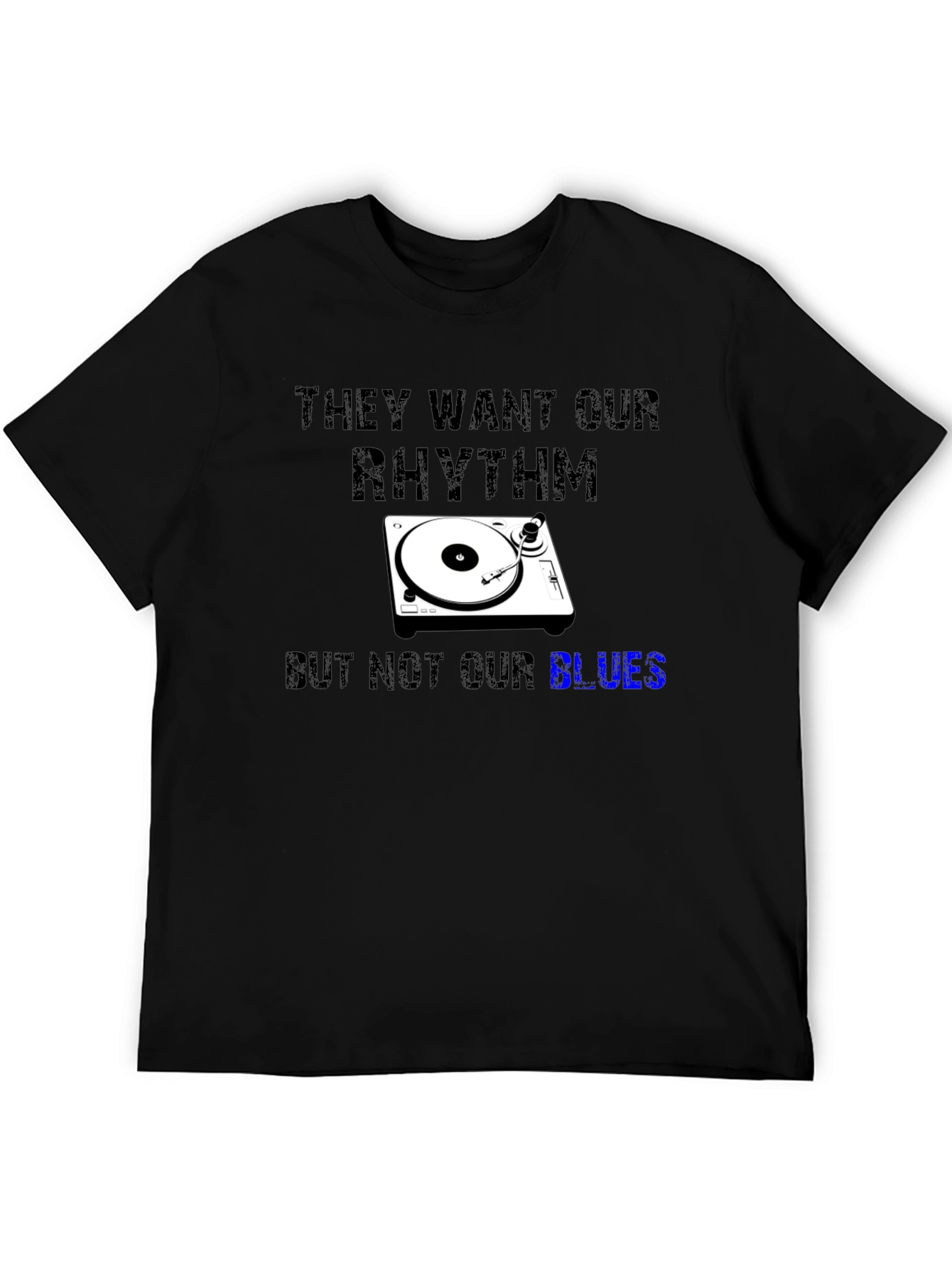 Rhythm & Blues Graphic Tee - Music Lover Shirt