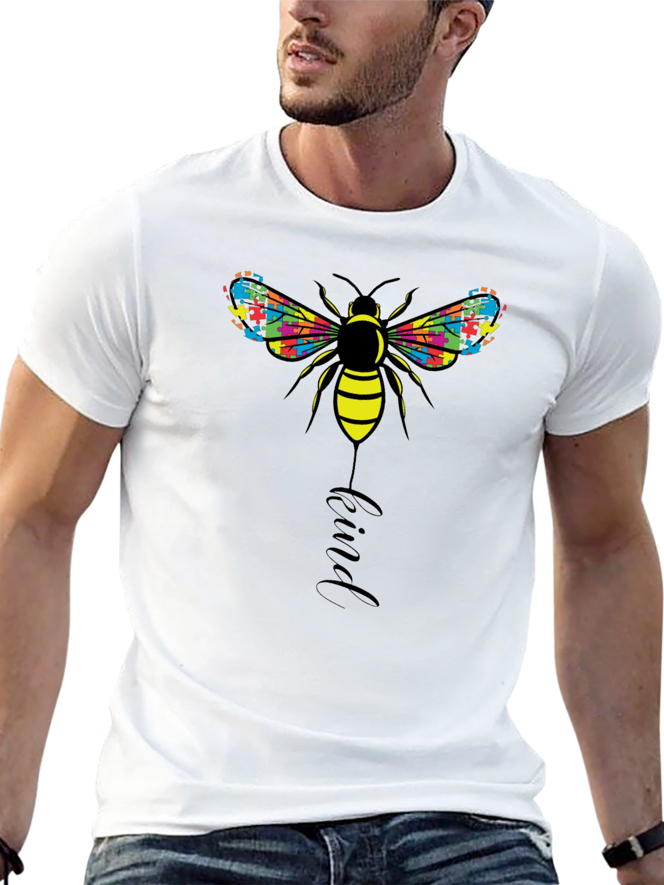 Be Kind Bee Autism Awareness T-Shirt