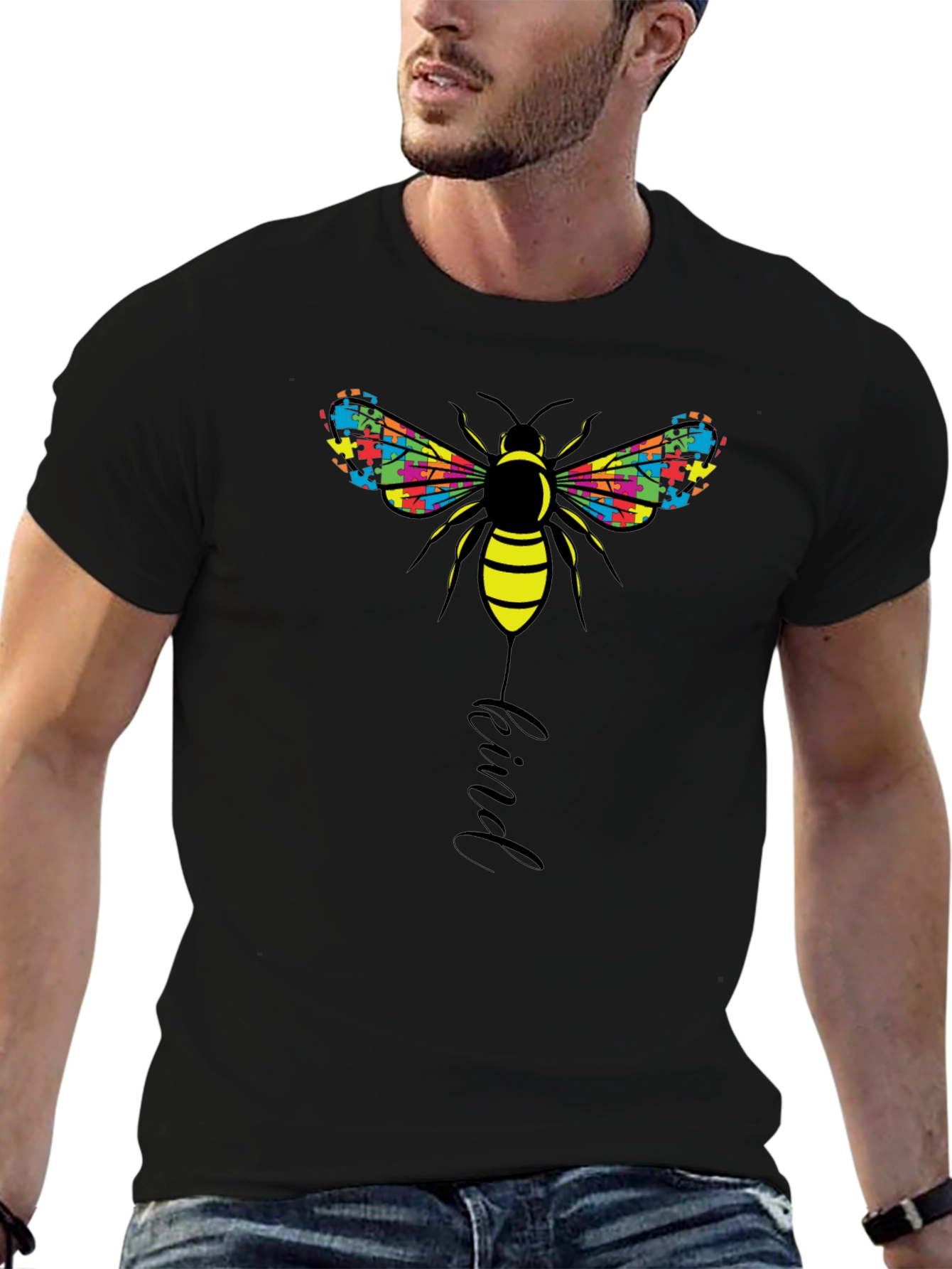 Be Kind Bee Autism Awareness T-Shirt