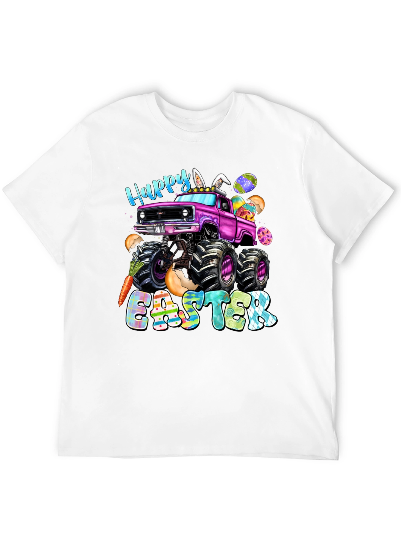 Happy Easter Monster Truck T-Shirt