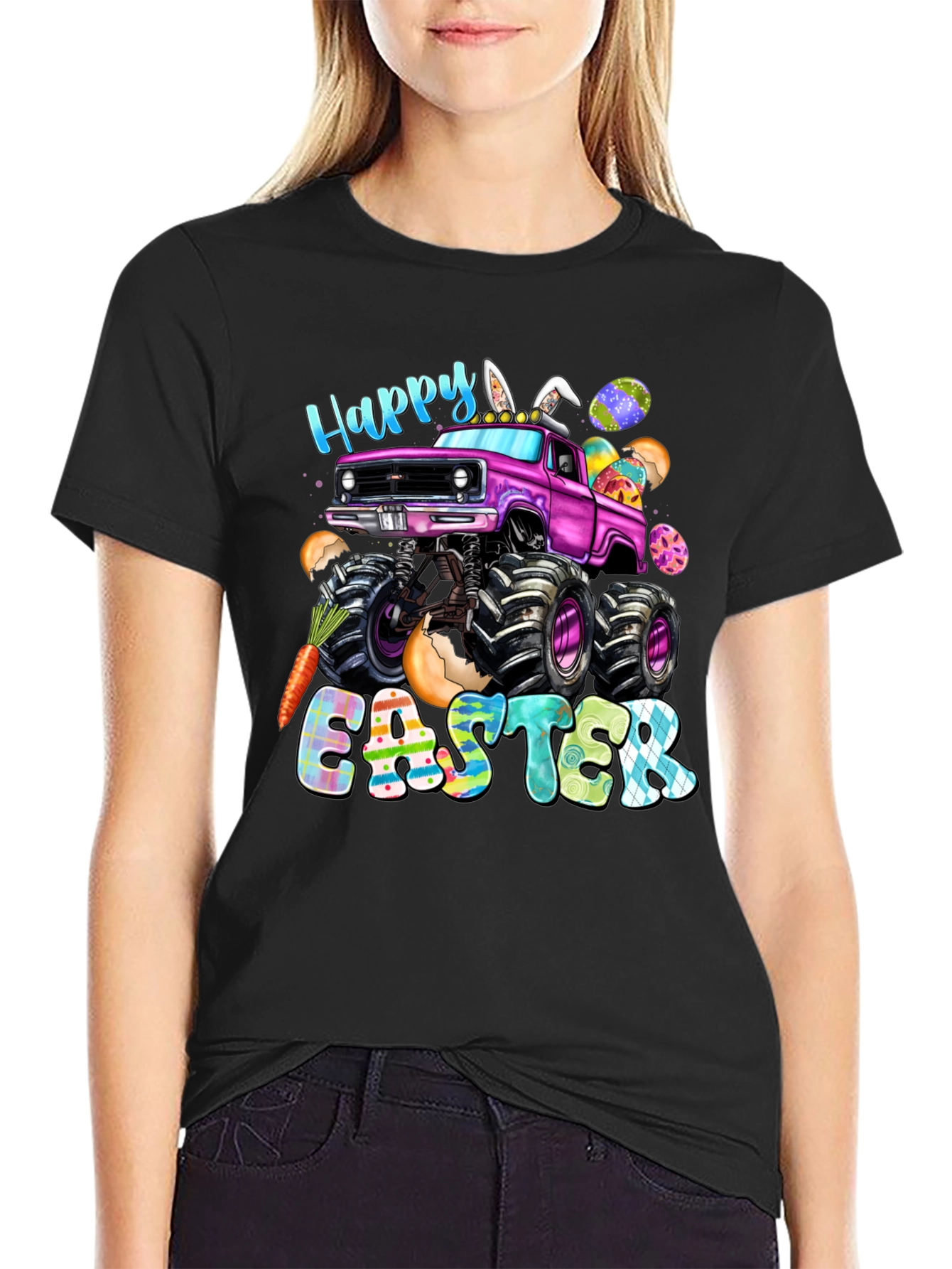 Happy Easter Monster Truck T-Shirt