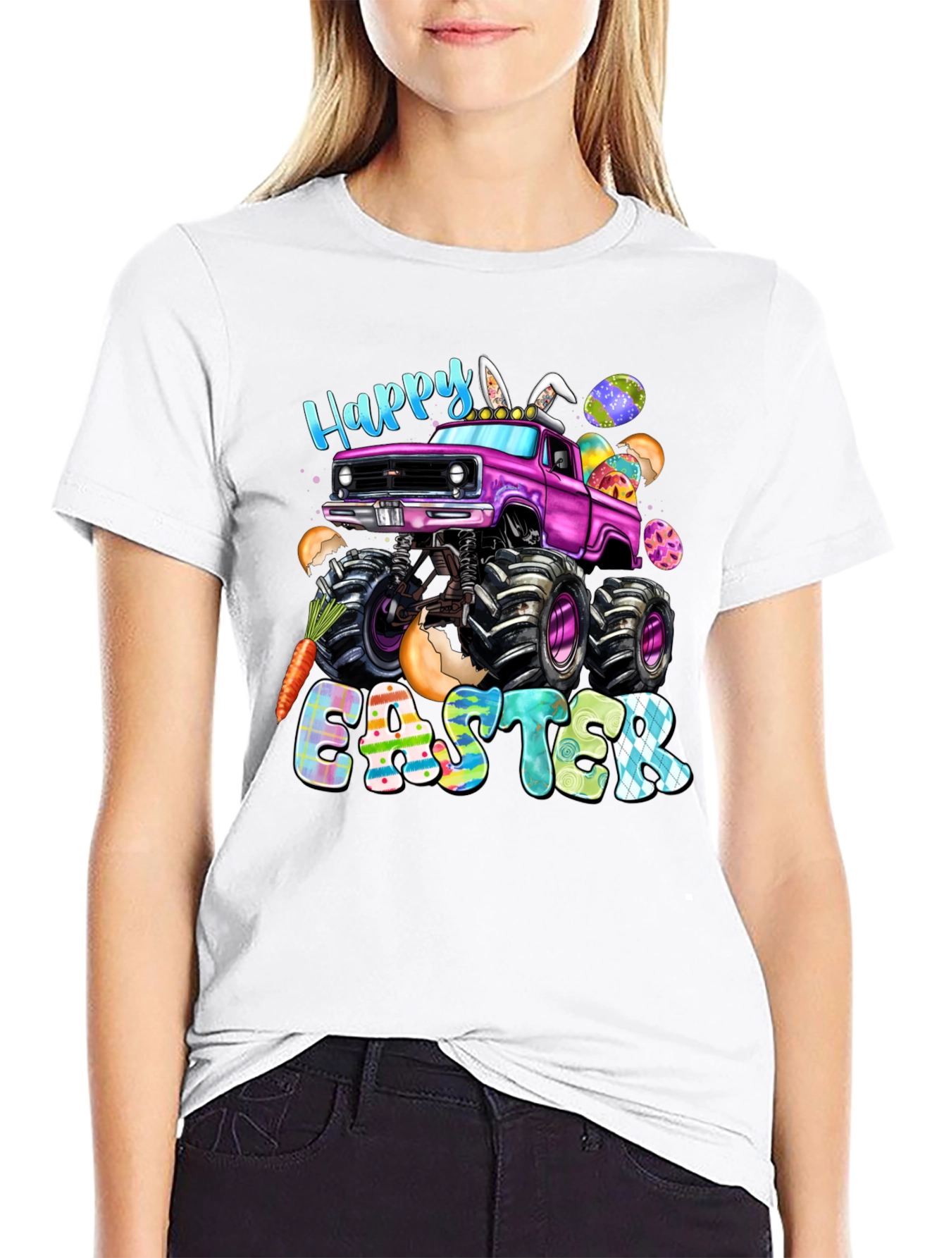 Happy Easter Monster Truck T-Shirt