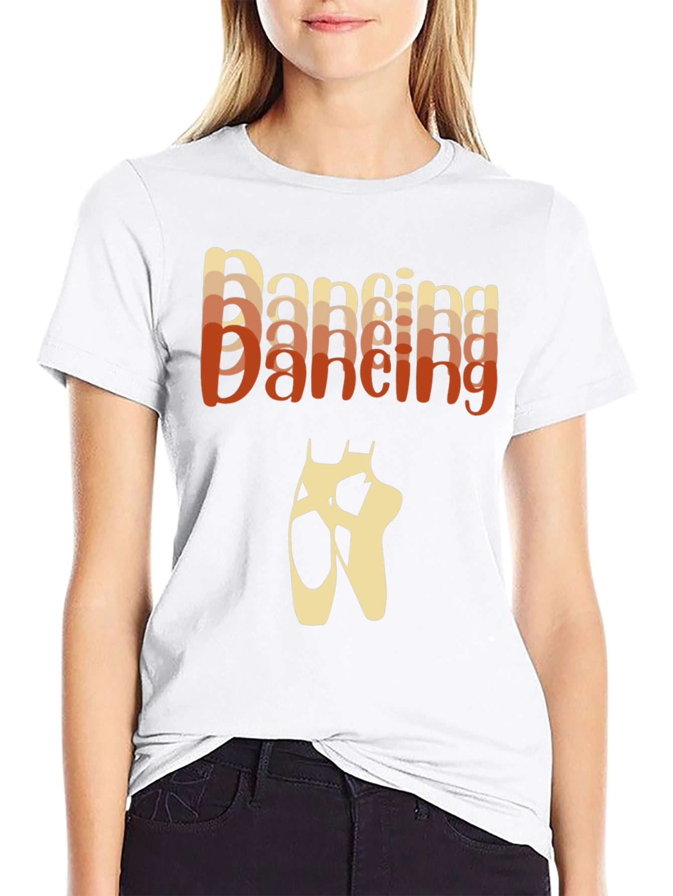 Dancing Ballet T-Shirt - Retro Style