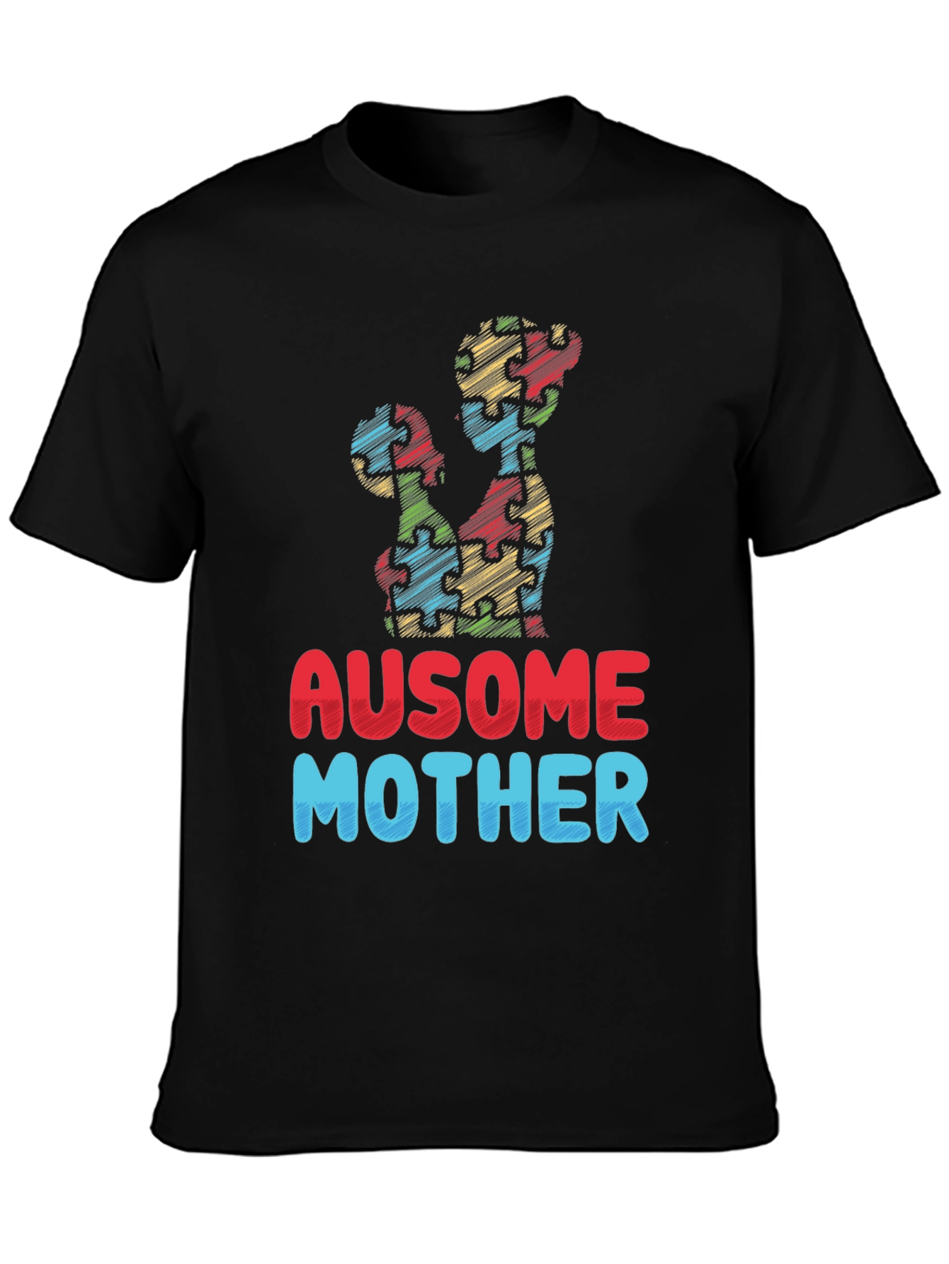Ausome Mother Autism Awareness T-Shirt