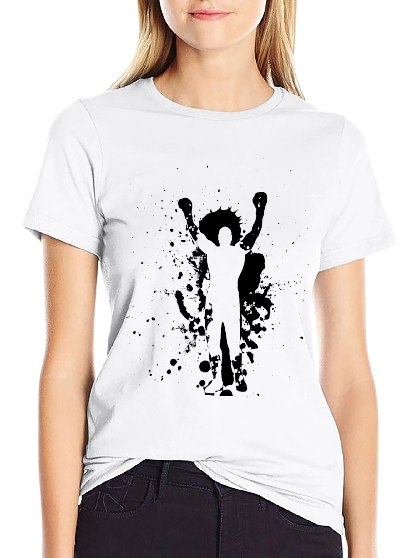 Black Silhouette Champion T-Shirt