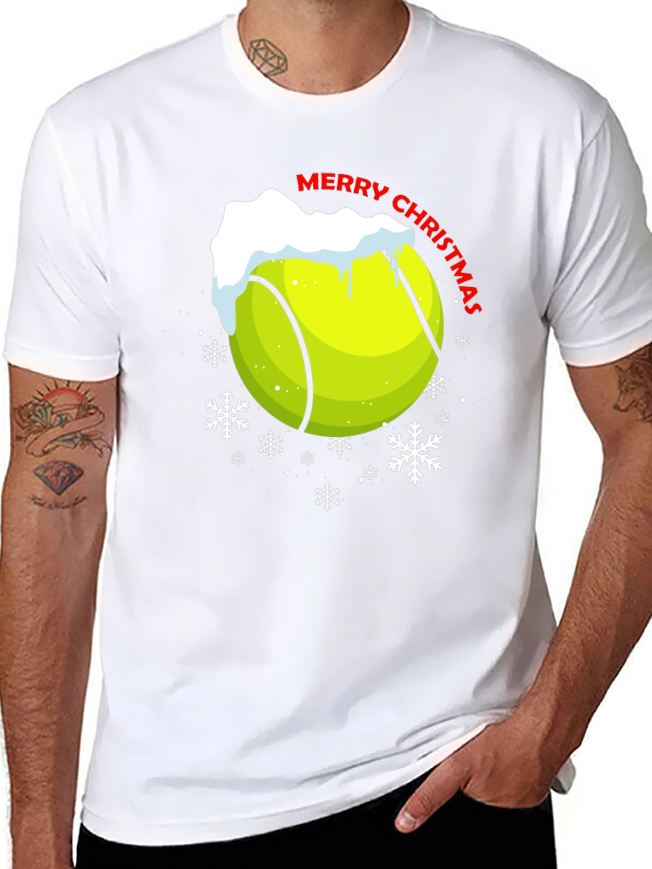 Tennis Christmas T-Shirt