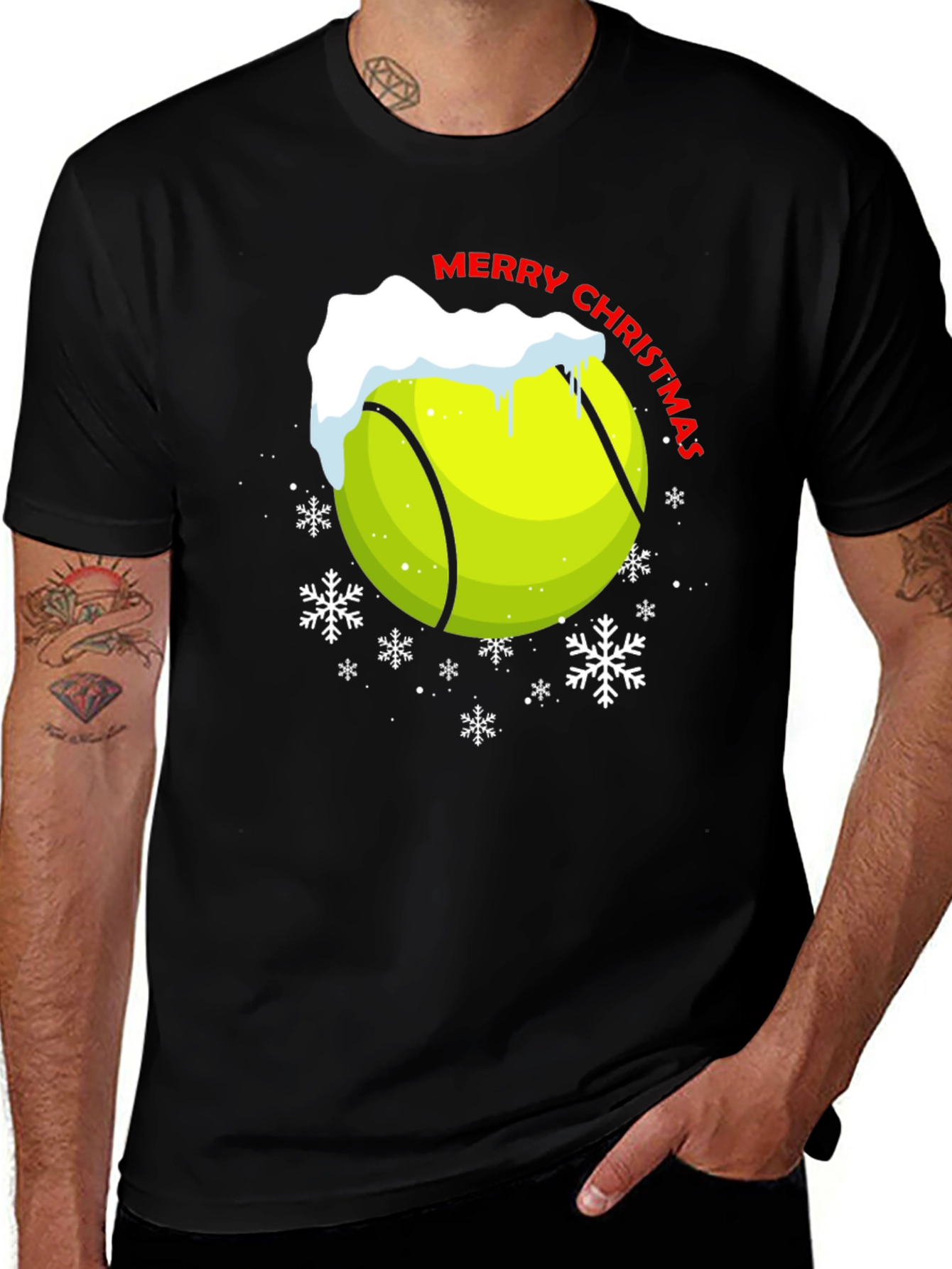 Tennis Christmas T-Shirt