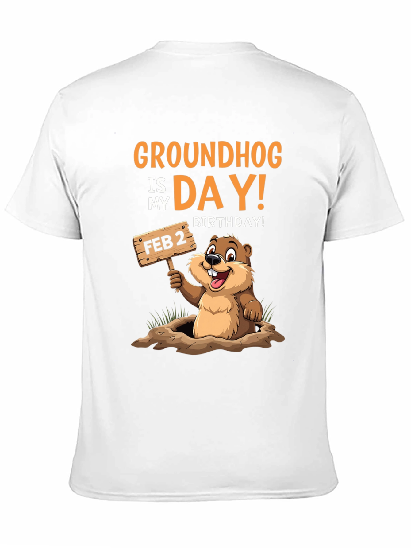 Groundhog Day Birthday T-Shirt