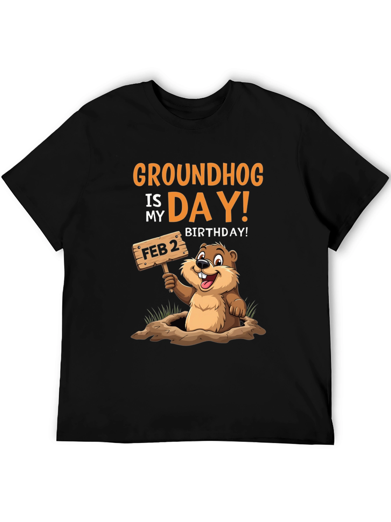 Groundhog Day Birthday T-Shirt