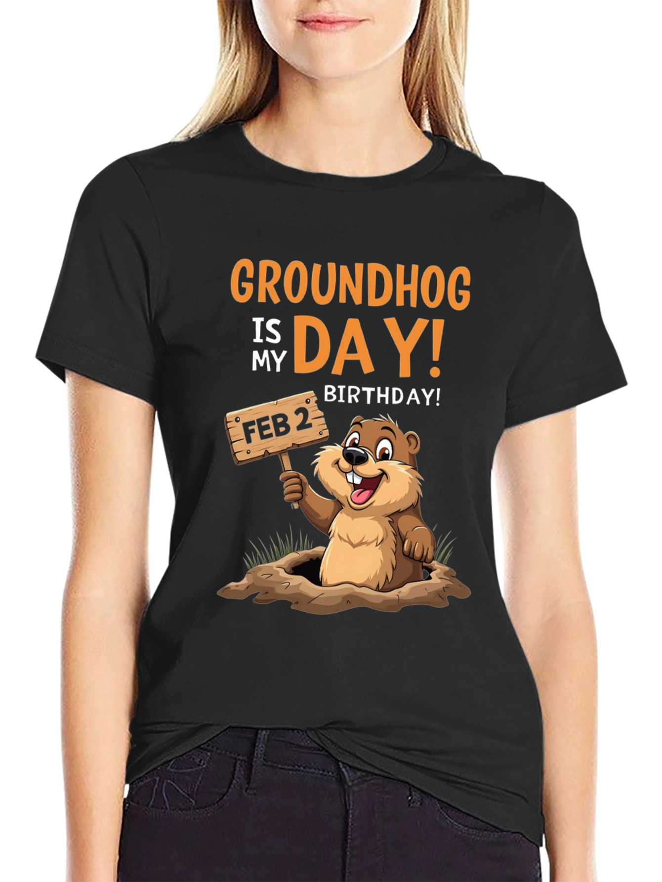 Groundhog Day Birthday T-Shirt