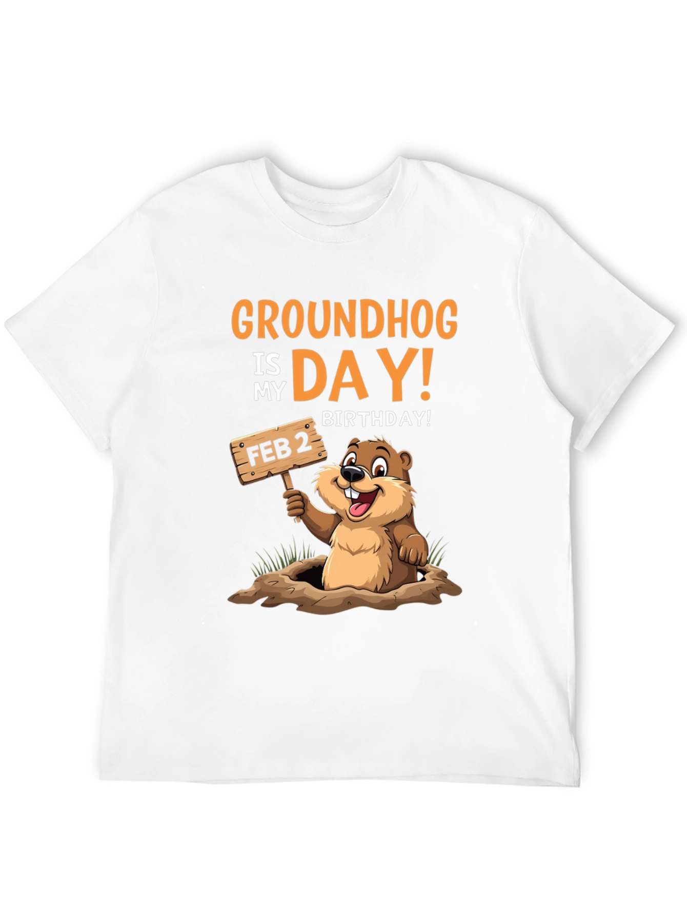 Groundhog Day Birthday T-Shirt
