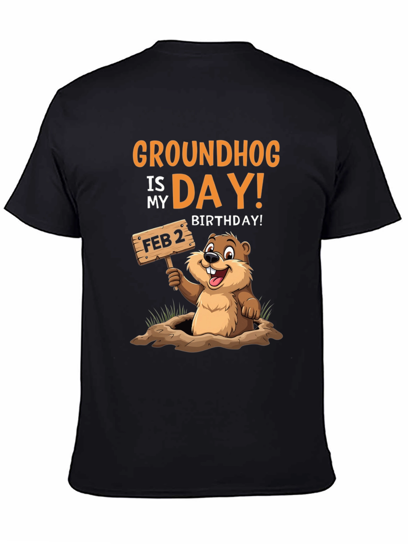 Groundhog Day Birthday T-Shirt