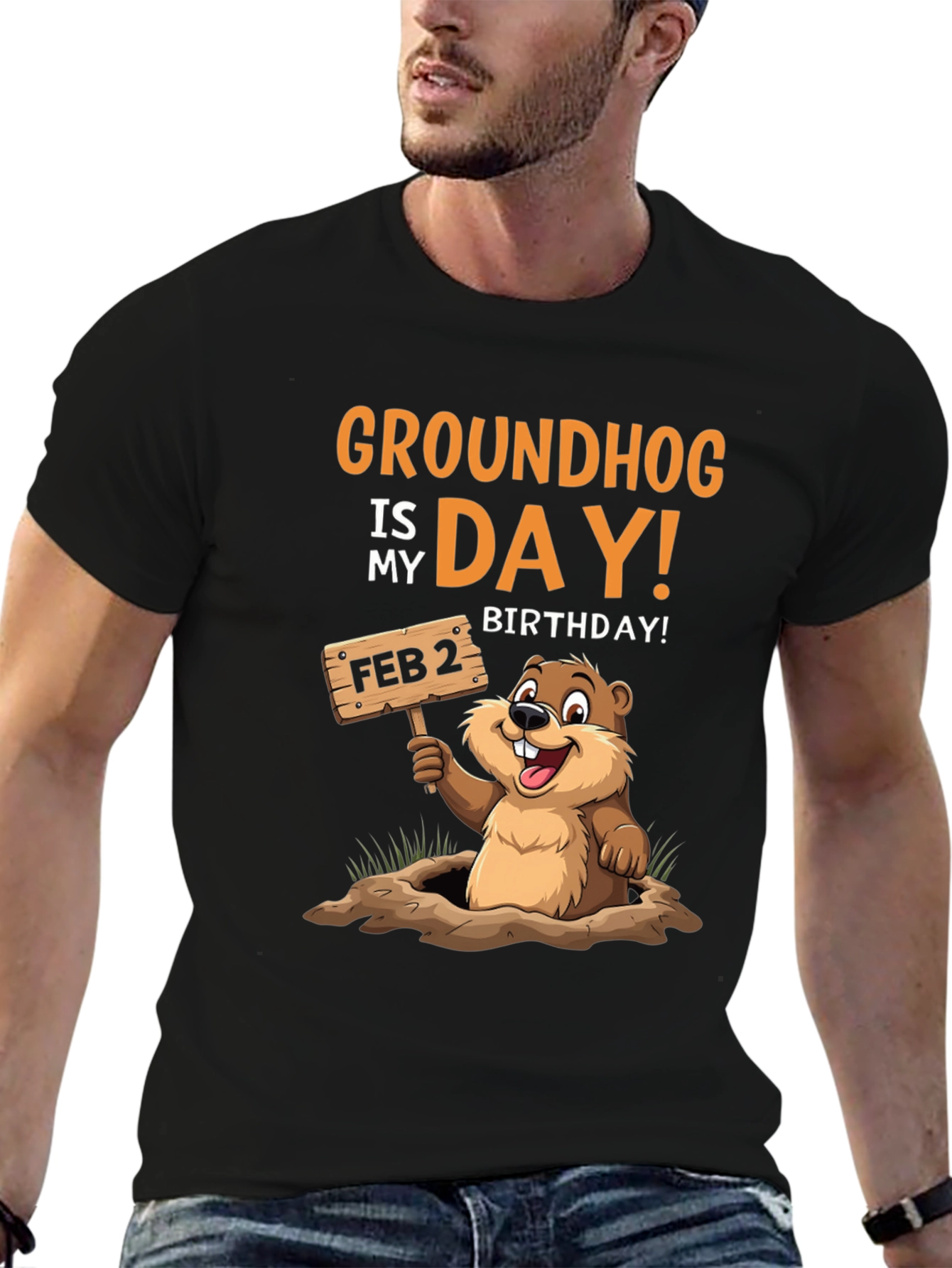 Groundhog Day Birthday T-Shirt