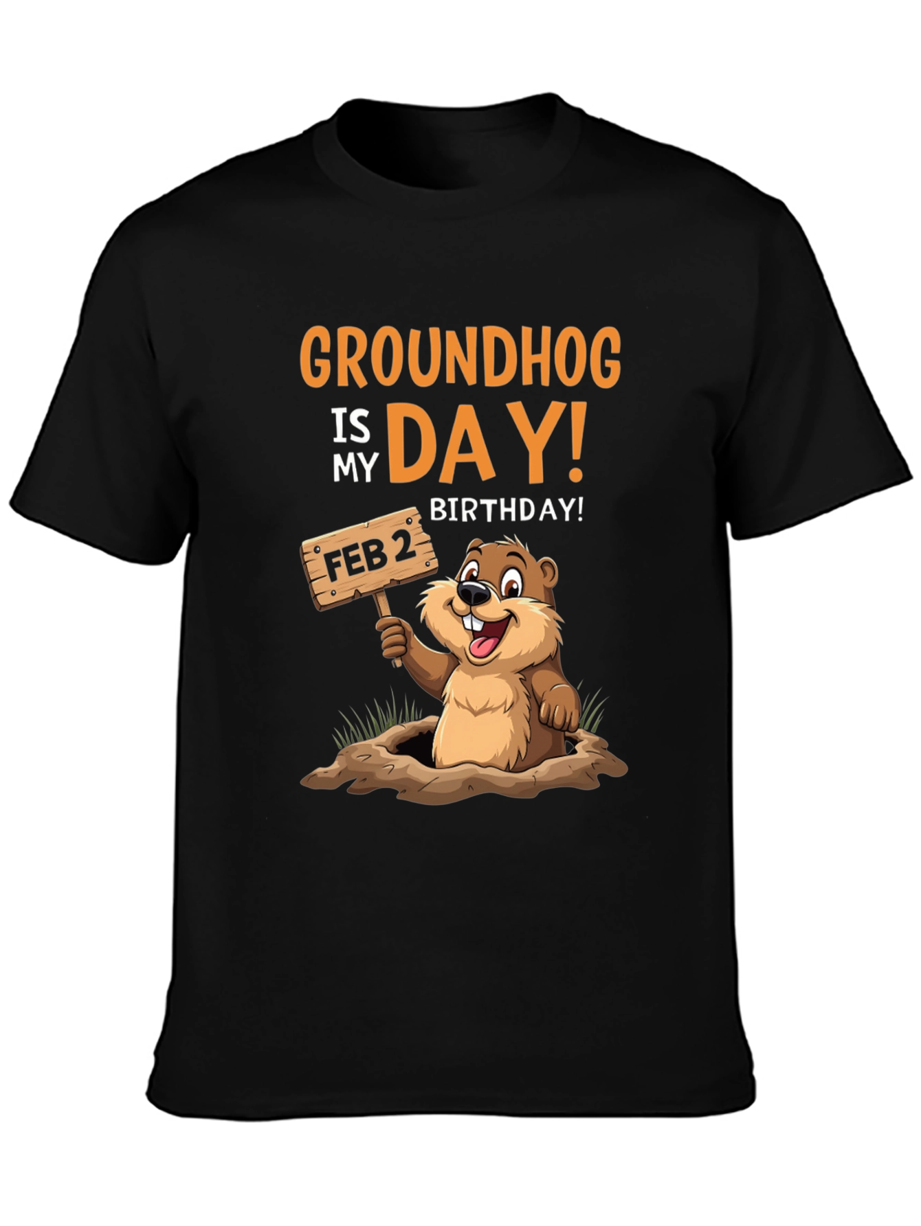 Groundhog Day Birthday T-Shirt
