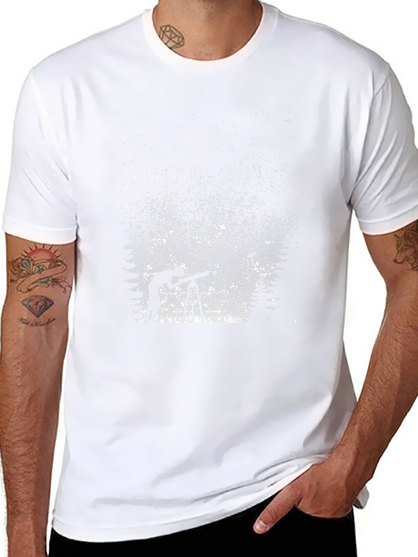 Astronomy T-Shirt - Stargazer Graphic Tee