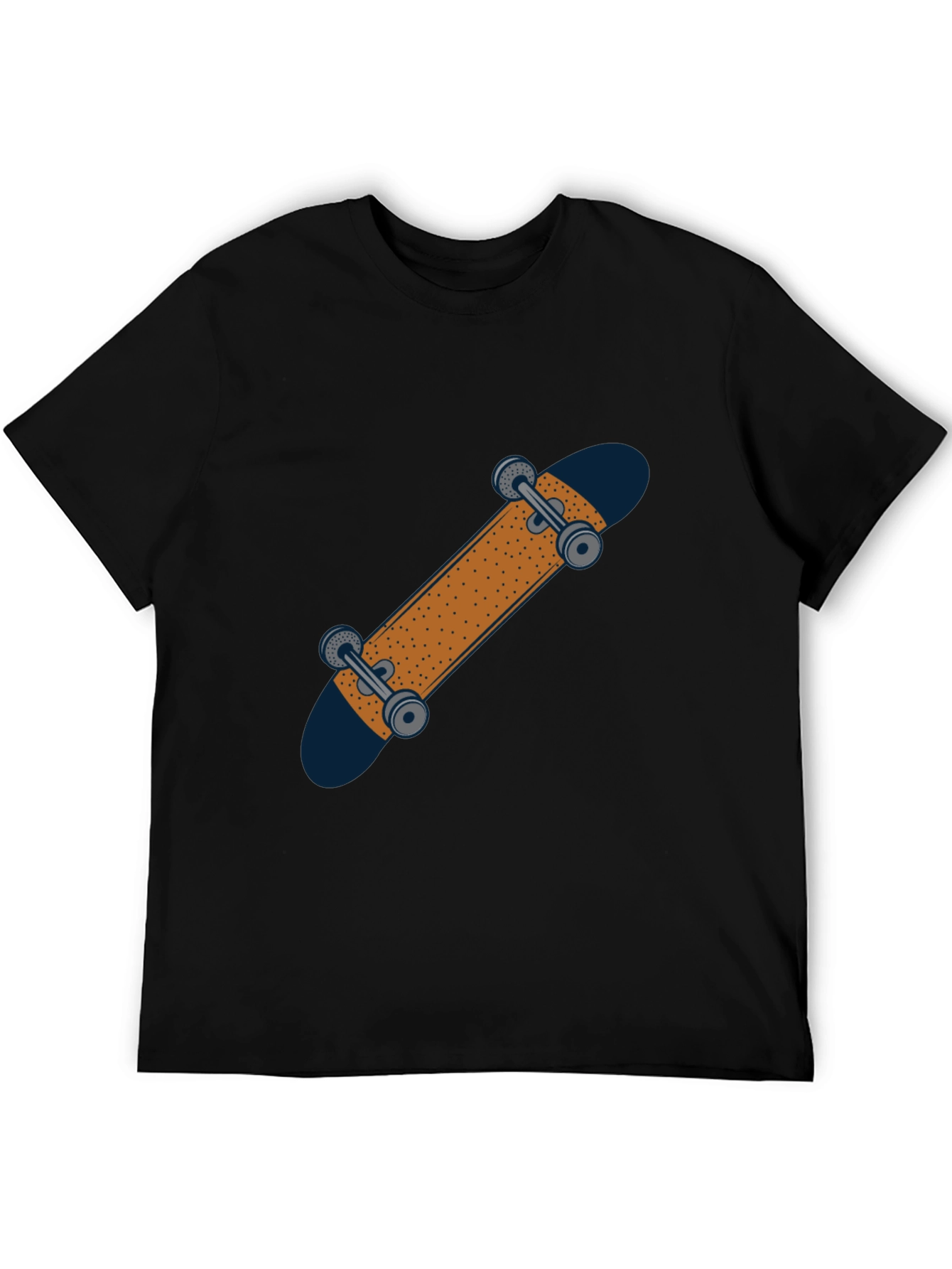 Skateboard Graphic T-Shirt - Casual Style