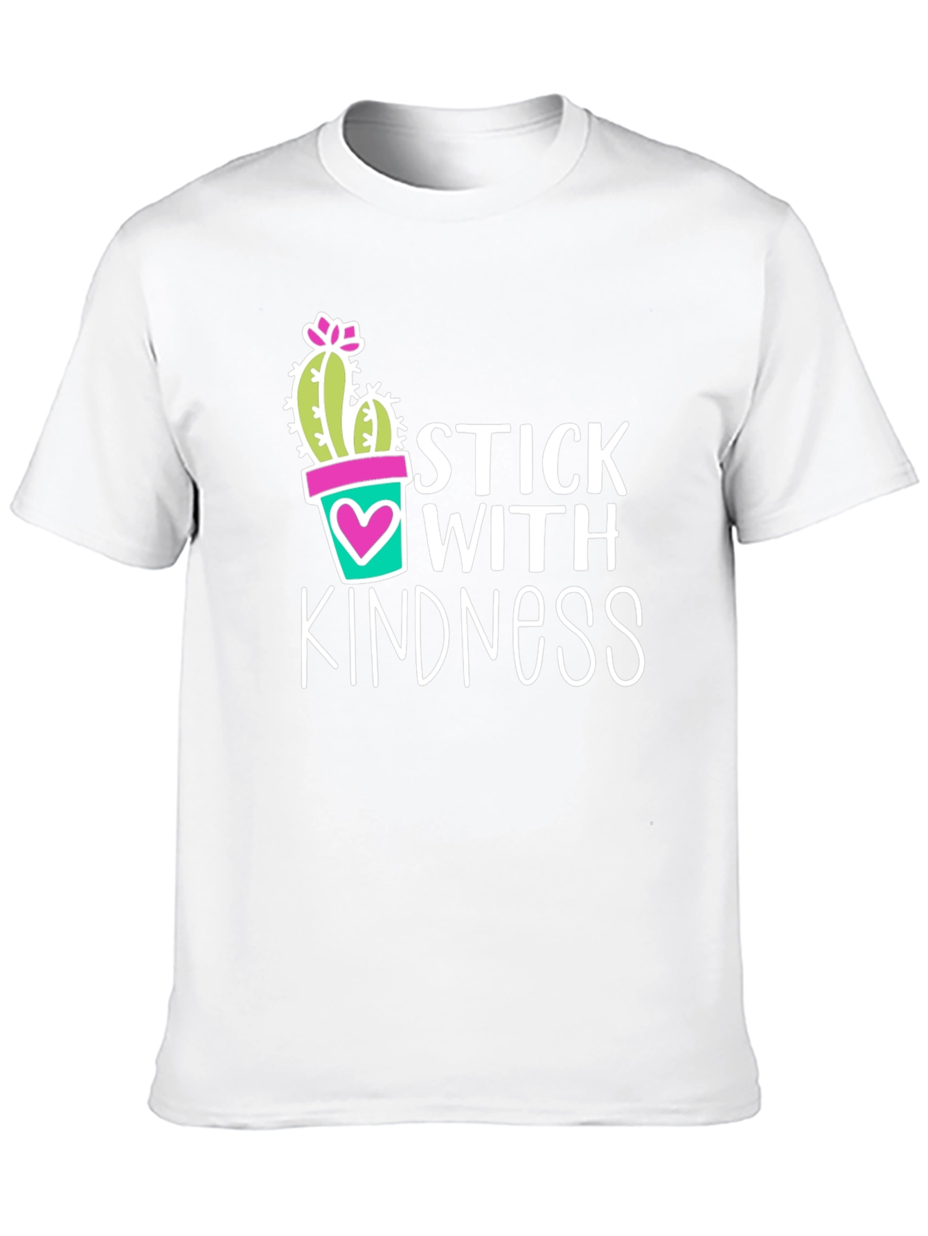 Stick With Kindness T-Shirt - Positive Graphic Tee