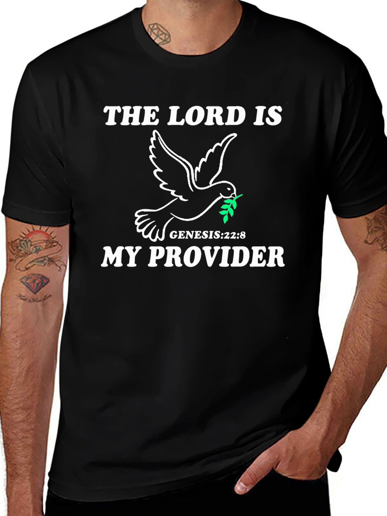 The Lord Is My Provider Graphic T-Shirt