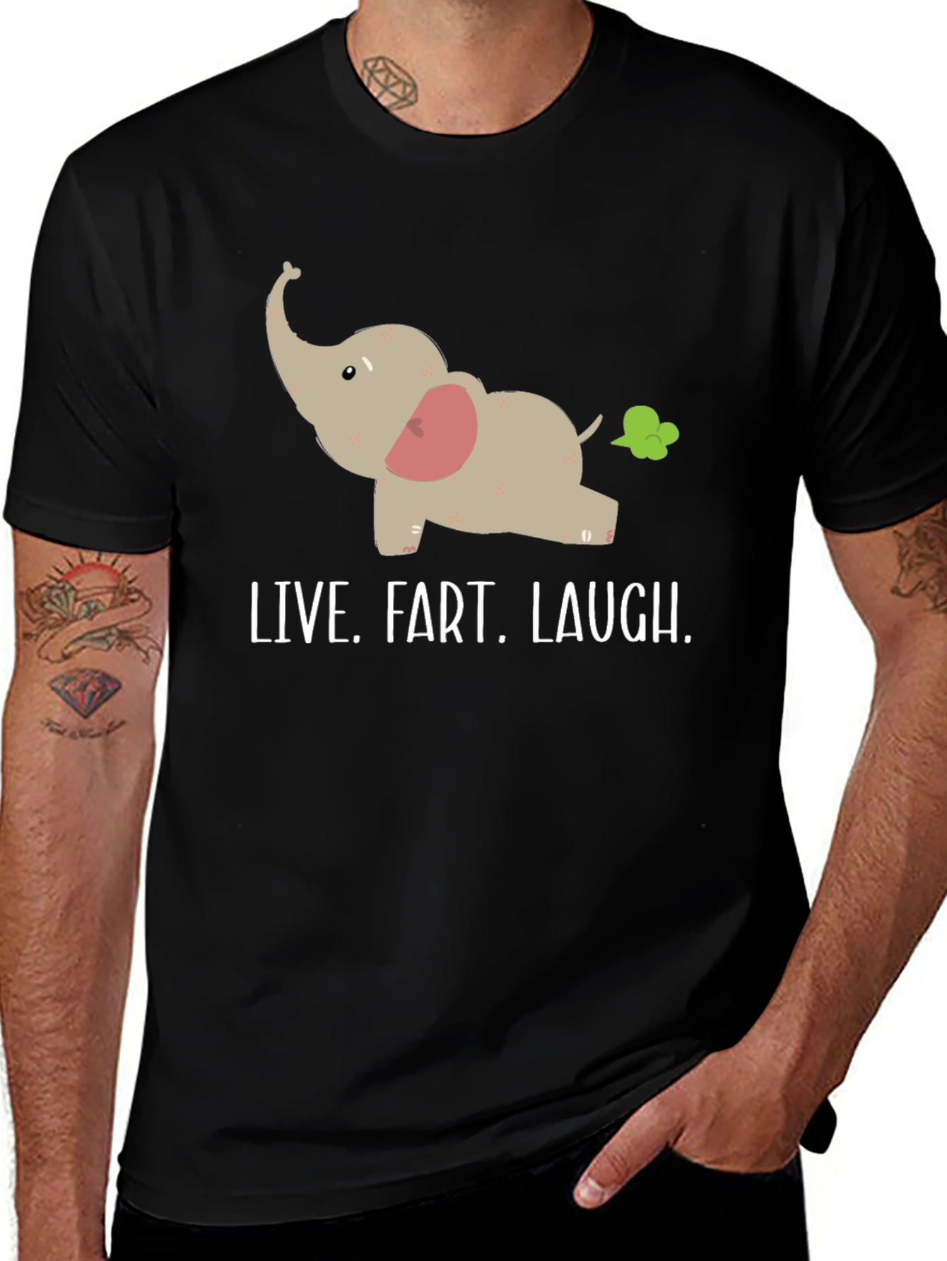Live Fart Laugh T-Shirt