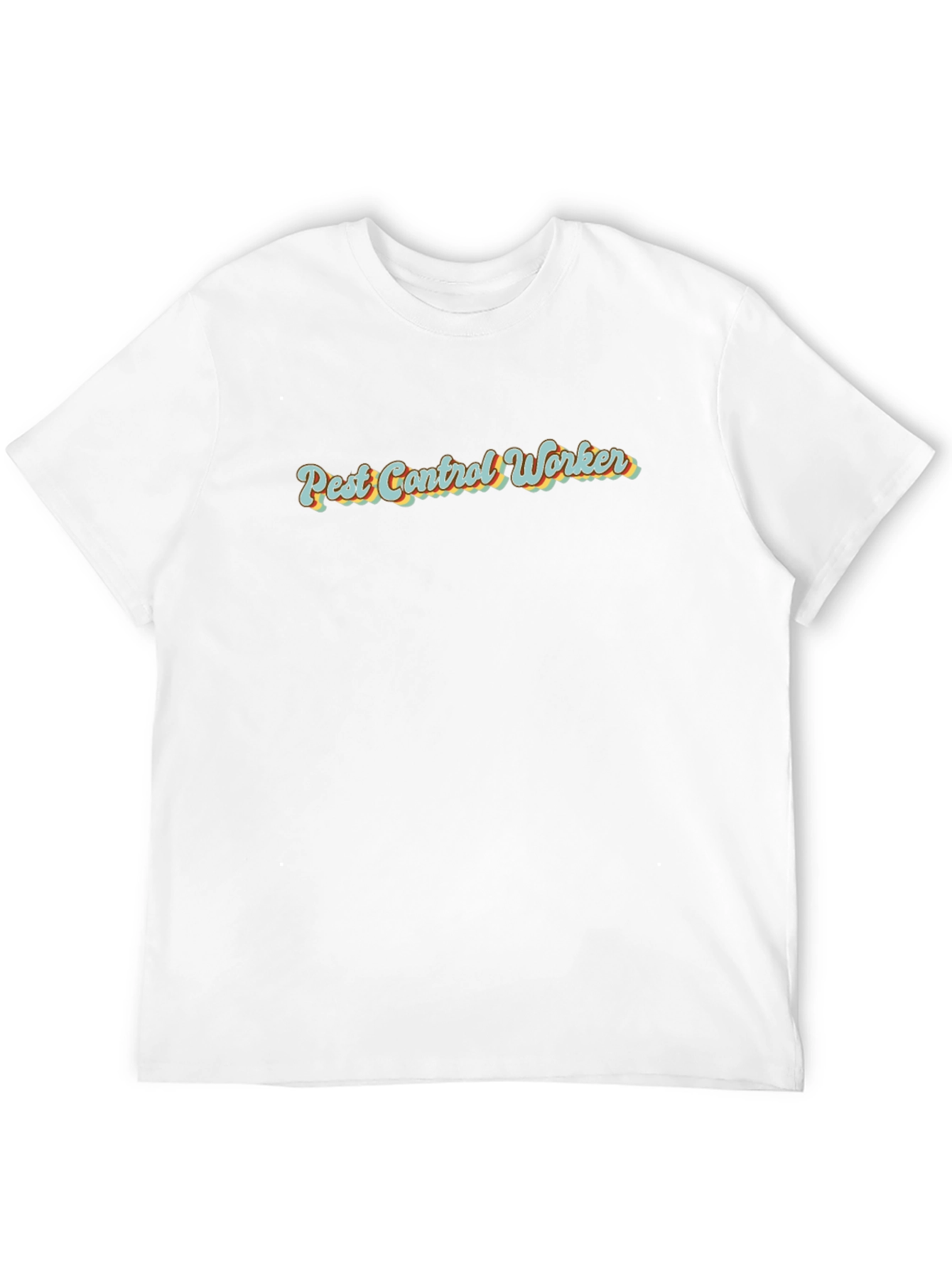 Pest Control Worker Retro T-Shirt
