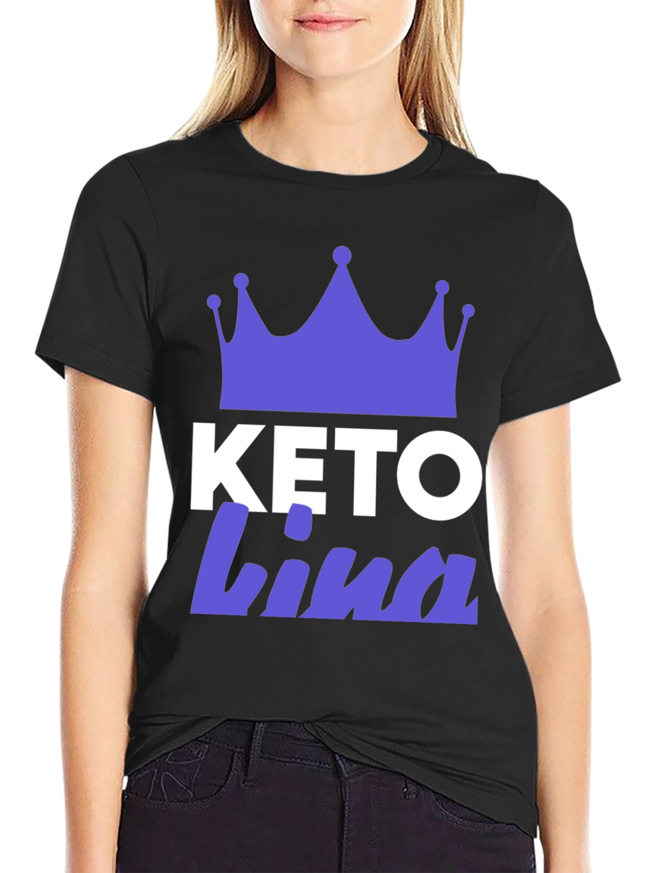 Keto Queen Crown Tee - Ultra Soft Fashion Fit