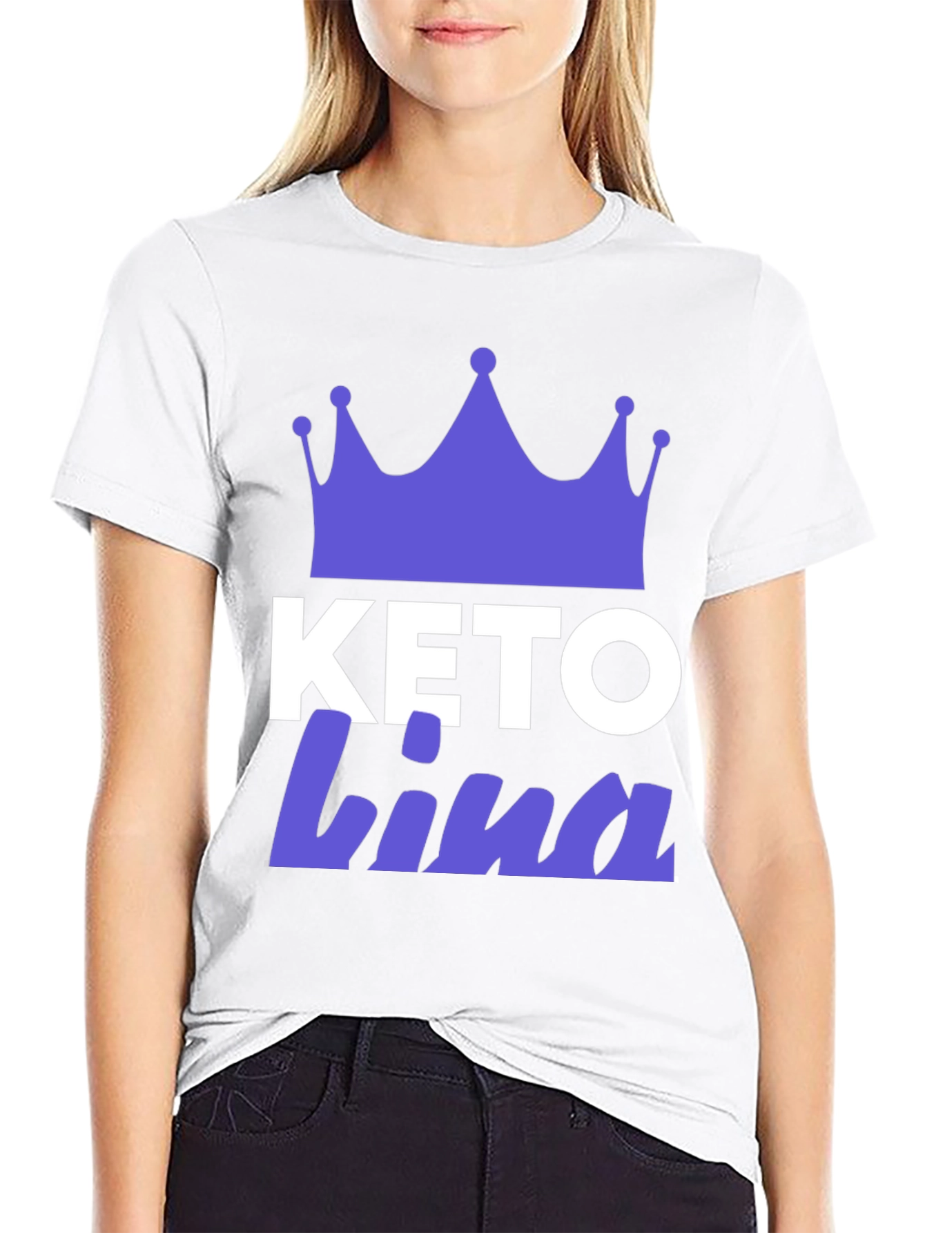 Keto Queen Crown Tee - Ultra Soft Fashion Fit