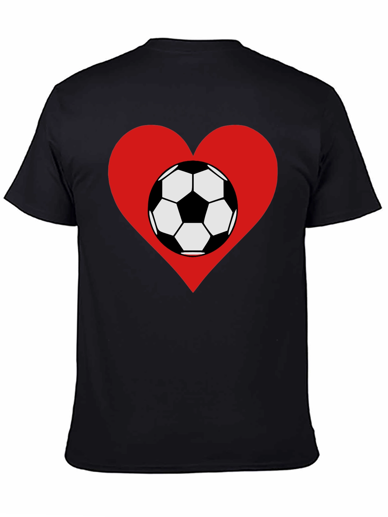 Soccer Heart T-Shirt - Love Football Tee