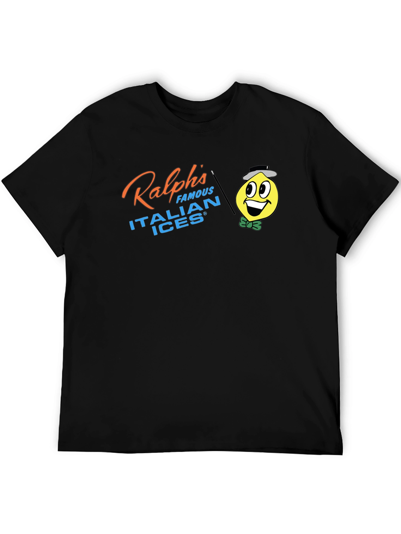 Ralphs Famous Italian Ices Black T-Shirt