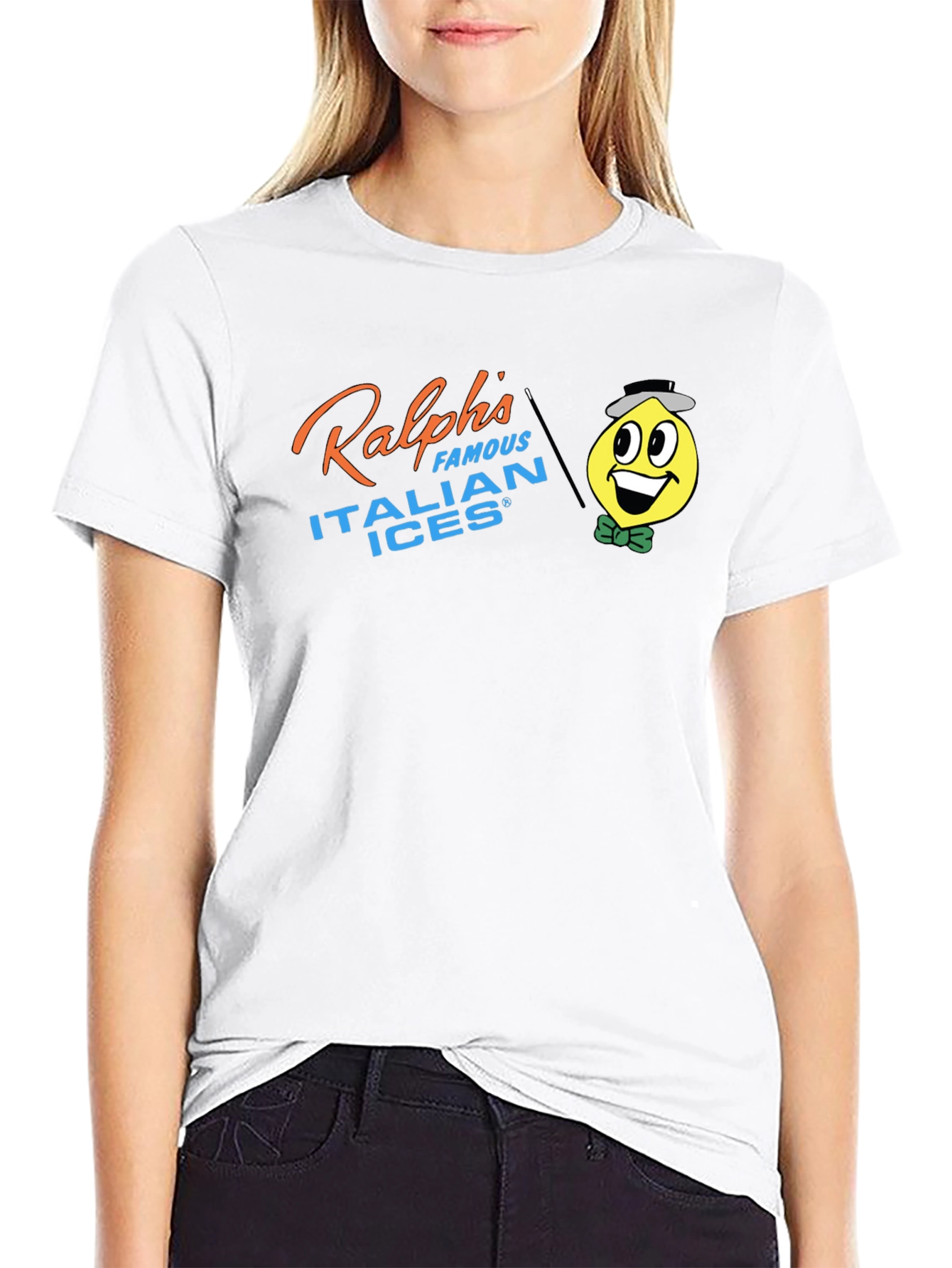 Ralphs Famous Italian Ices Black T-Shirt