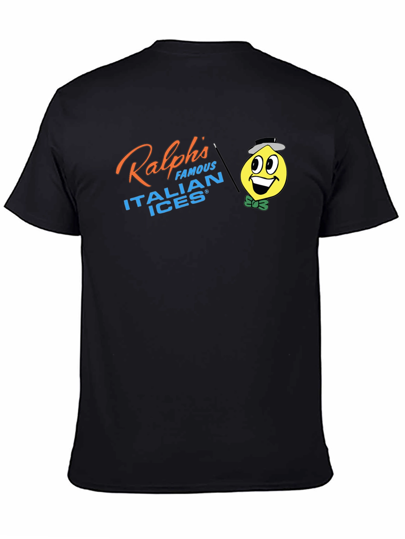 Ralphs Famous Italian Ices Black T-Shirt