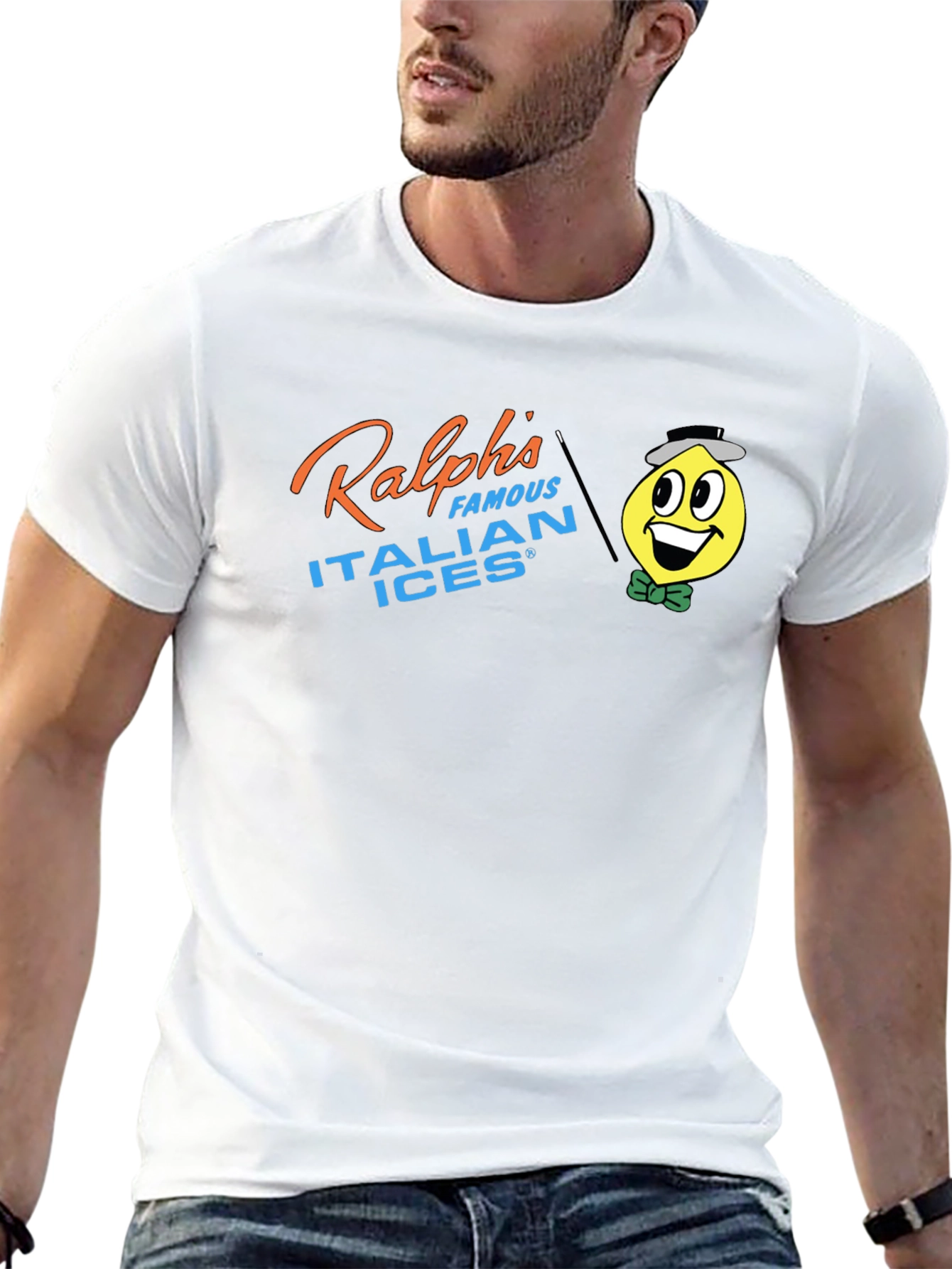 Ralphs Famous Italian Ices Black T-Shirt