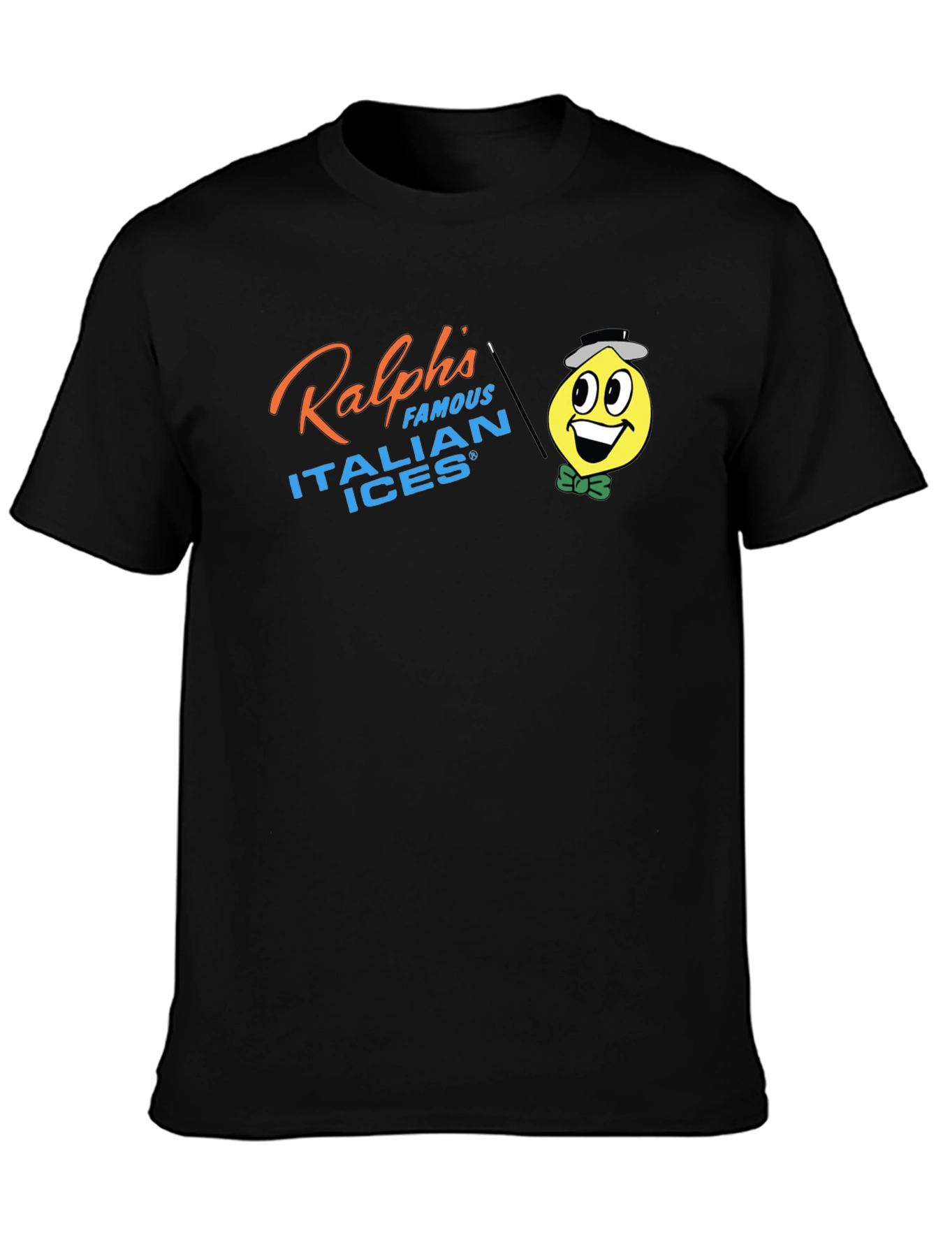 Ralphs Famous Italian Ices Black T-Shirt
