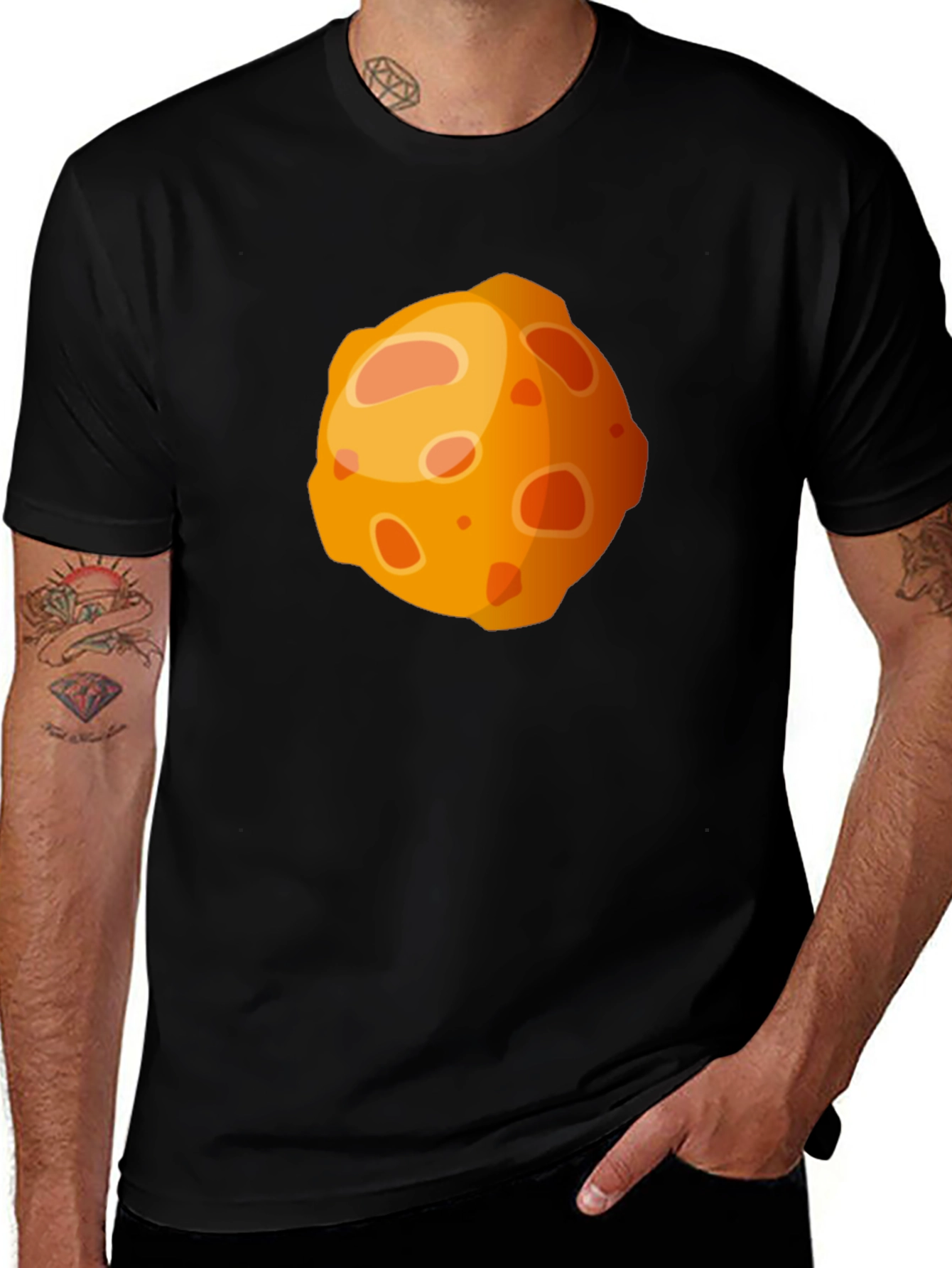 Asteroid T-Shirt - Space Rock Graphic Tee